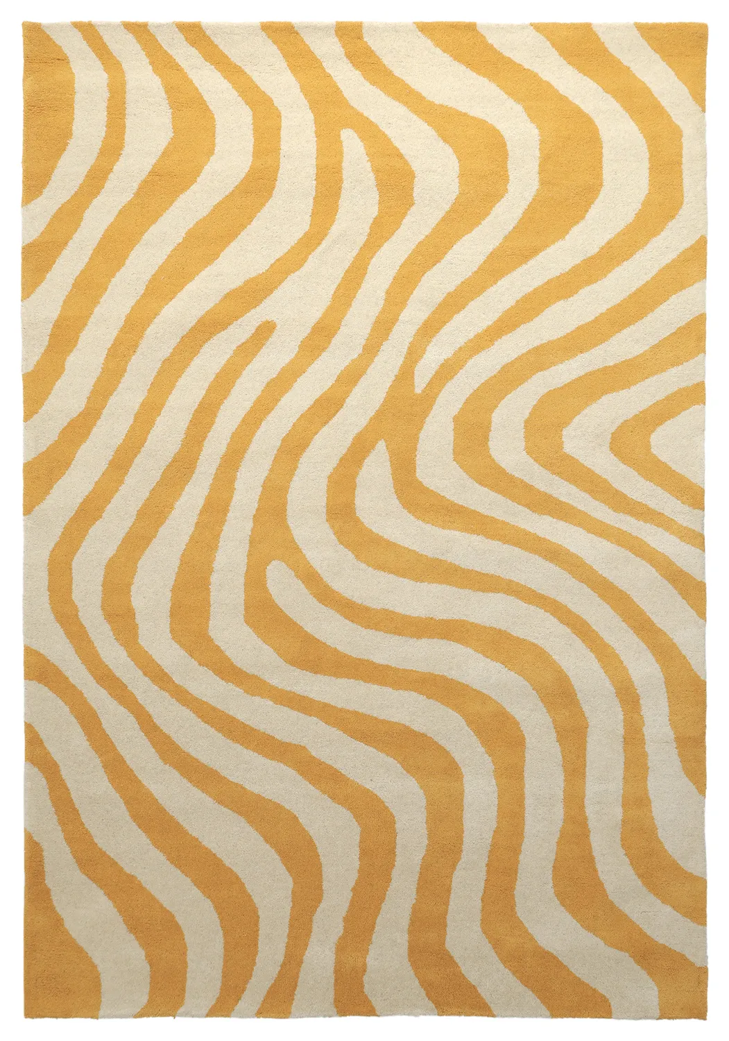 Vlnený koberec - Aiz Hand Tufted Wool Premium (žltá)