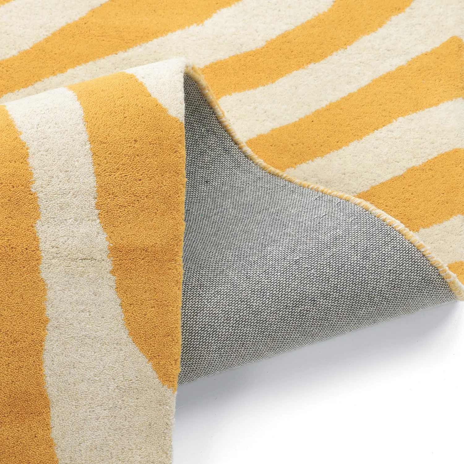 Vlnený koberec - Aiz Hand Tufted Wool Premium (žltá)