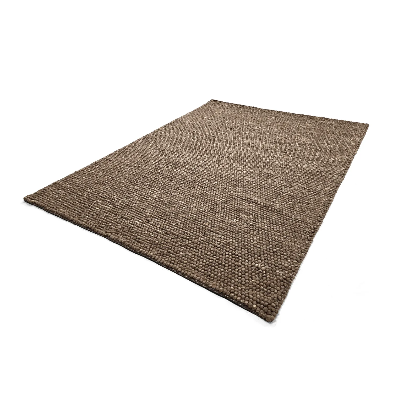 Vlněný koberec - Avafors Wool Bubble (hnědý/beige)