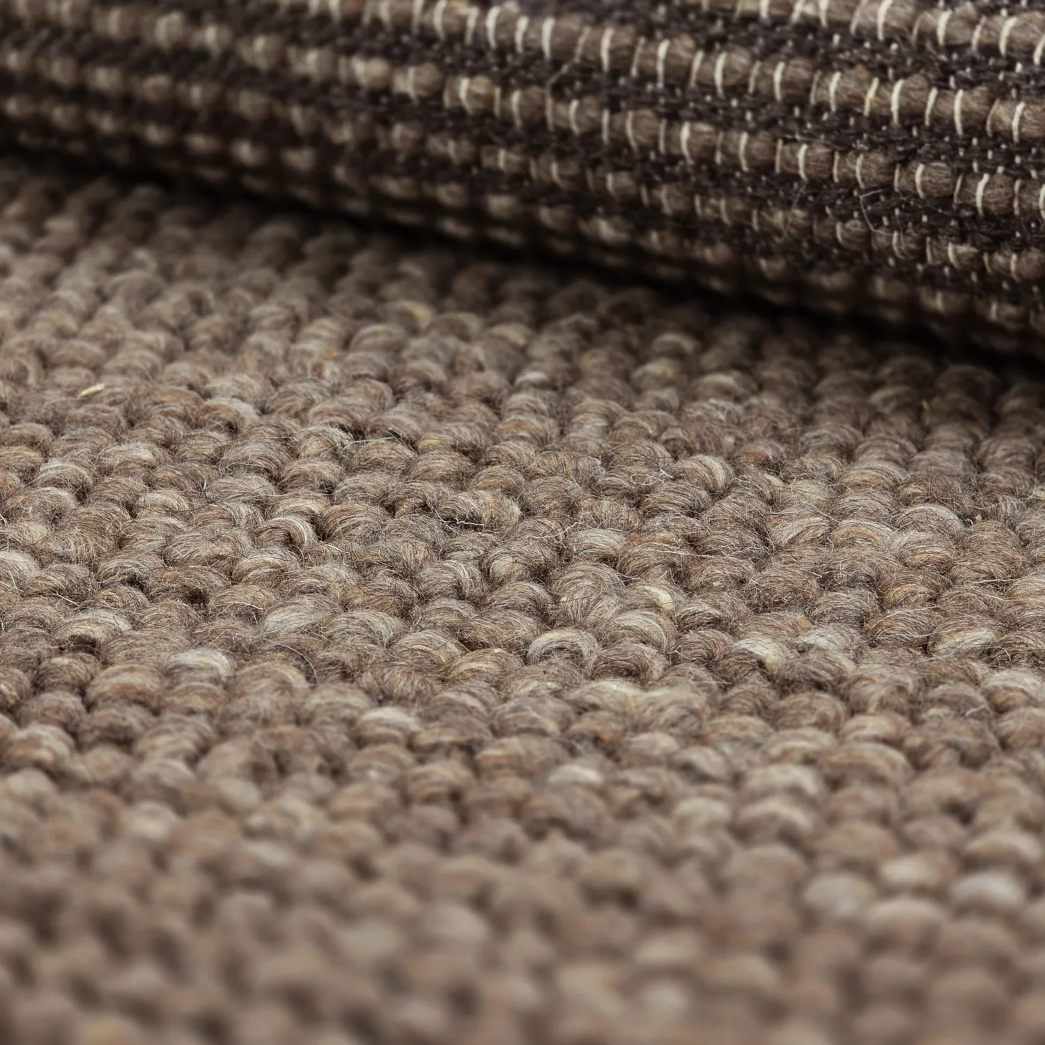 Vlněný koberec - Avafors Wool Bubble (hnědý/beige)
