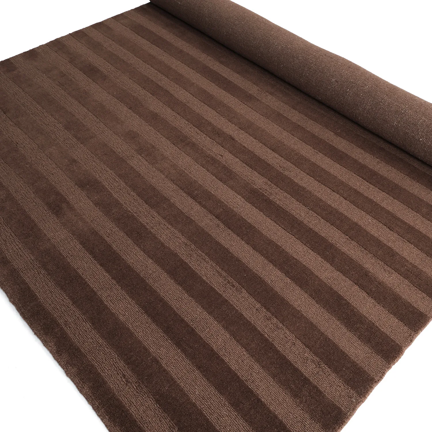 Vlnený koberec - Brenta Handloom Wool Premium (hnedý)
