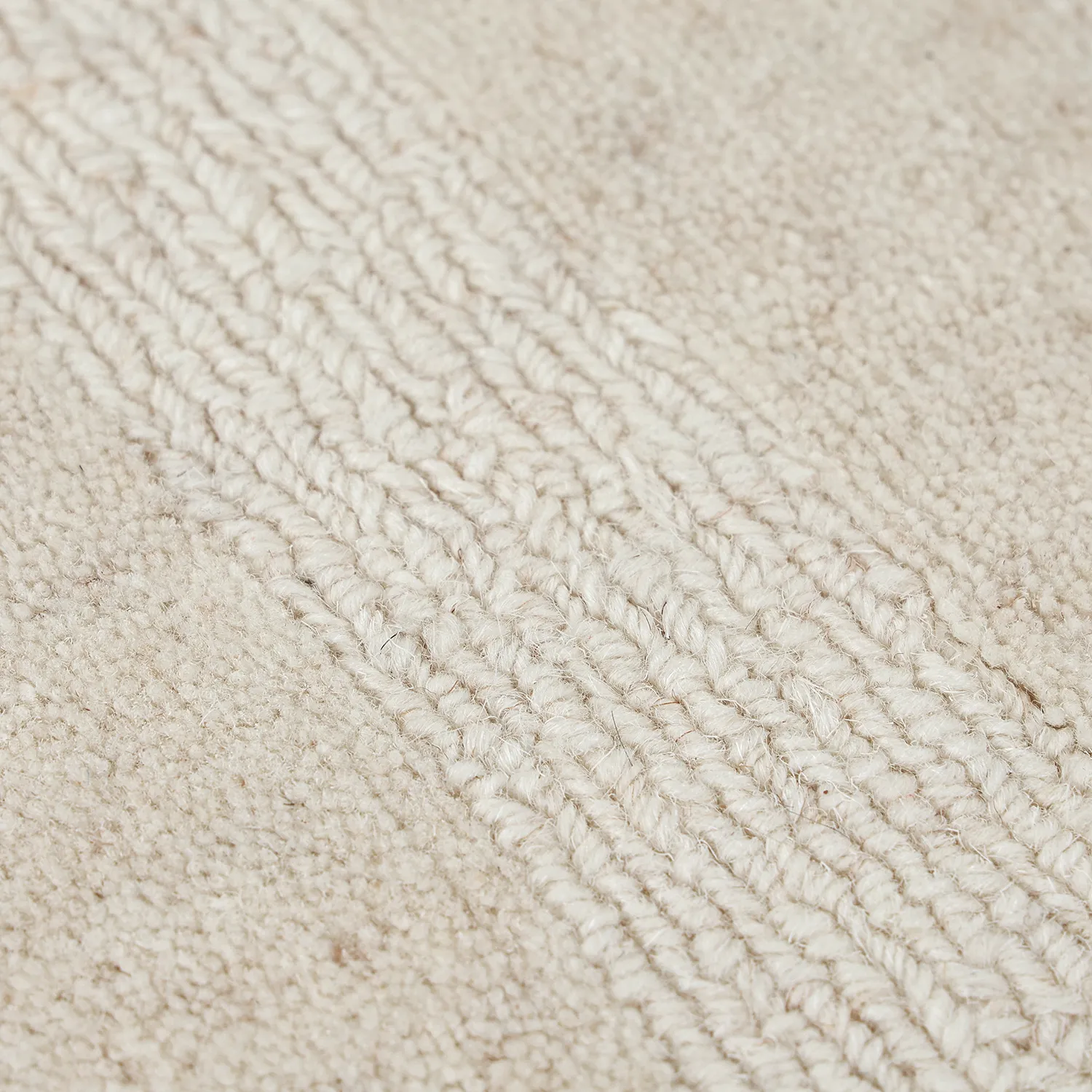 Vlnený koberec - Brenta Handloom Wool Premium (krém)