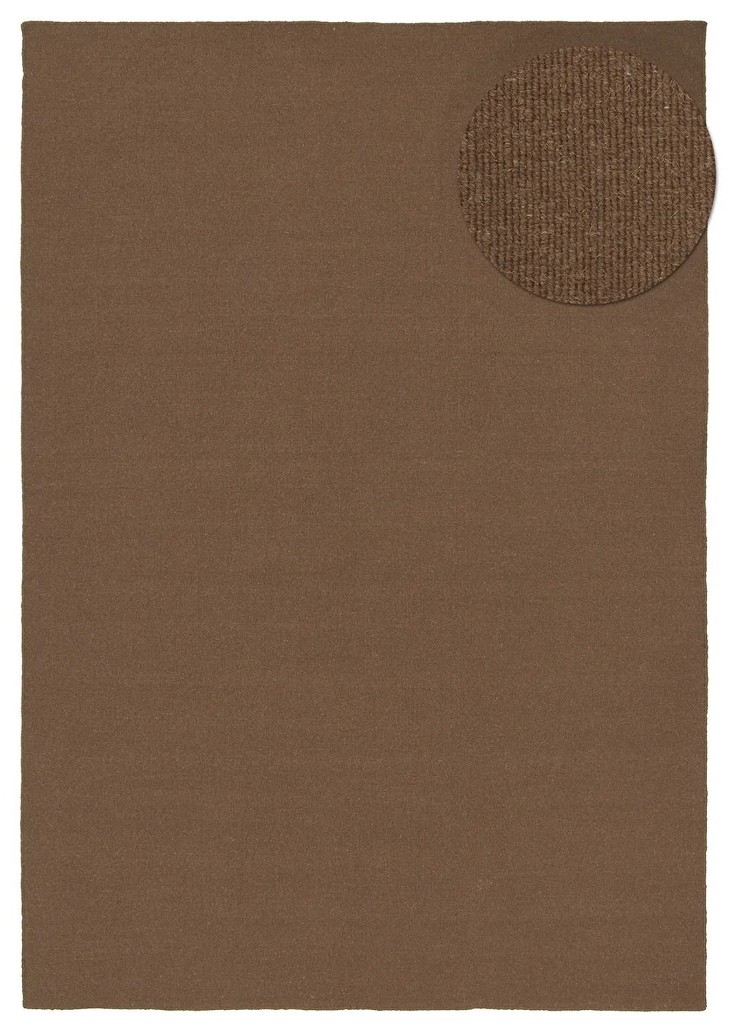 Vlnený koberec - Charonne Flat Handloom Wool Premium (hnedý)