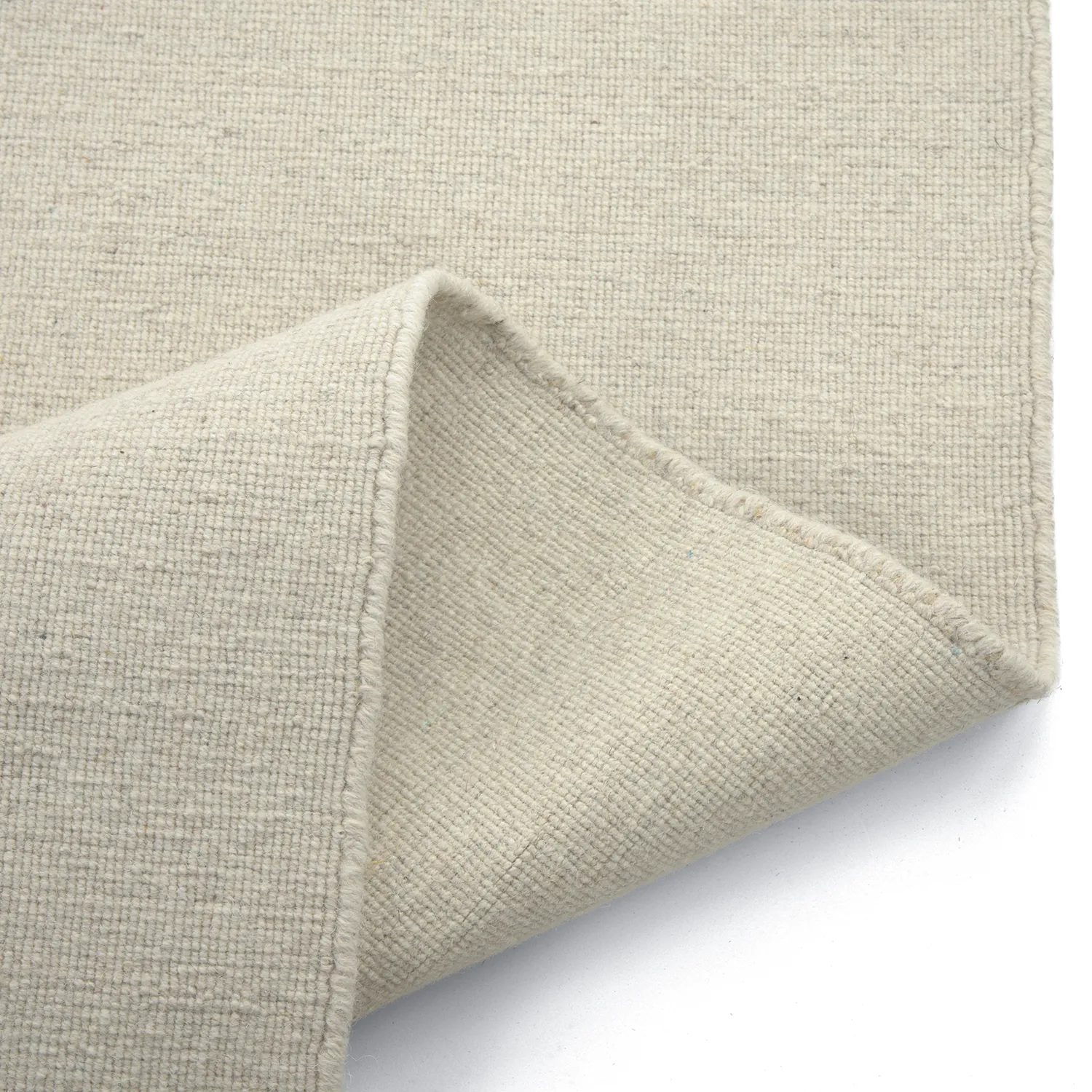 Vlnený koberec - Charonne Flat Handloom Wool Premium (krém)