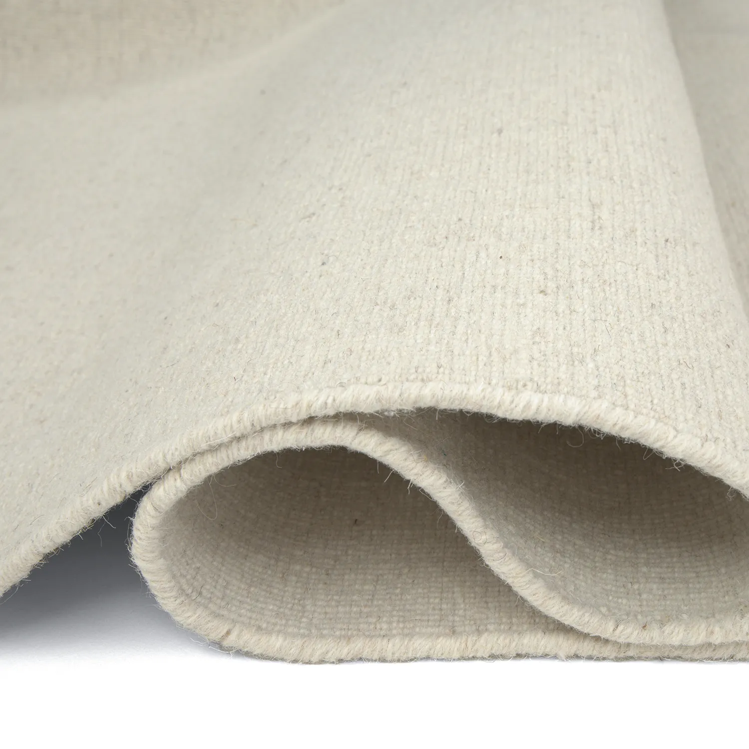 Vlnený koberec - Charonne Flat Handloom Wool Premium (krém)