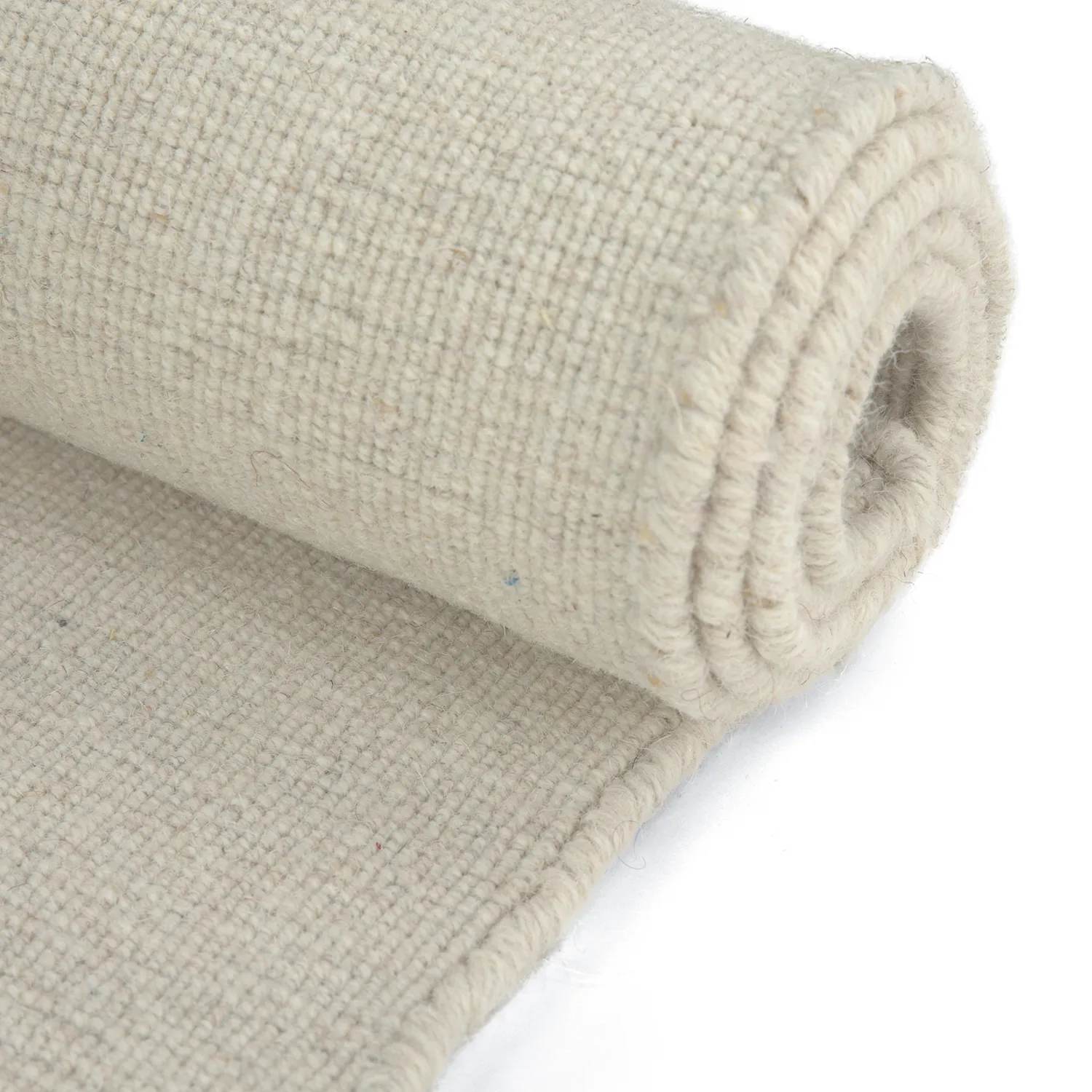 Vlnený koberec - Charonne Flat Handloom Wool Premium (krém)