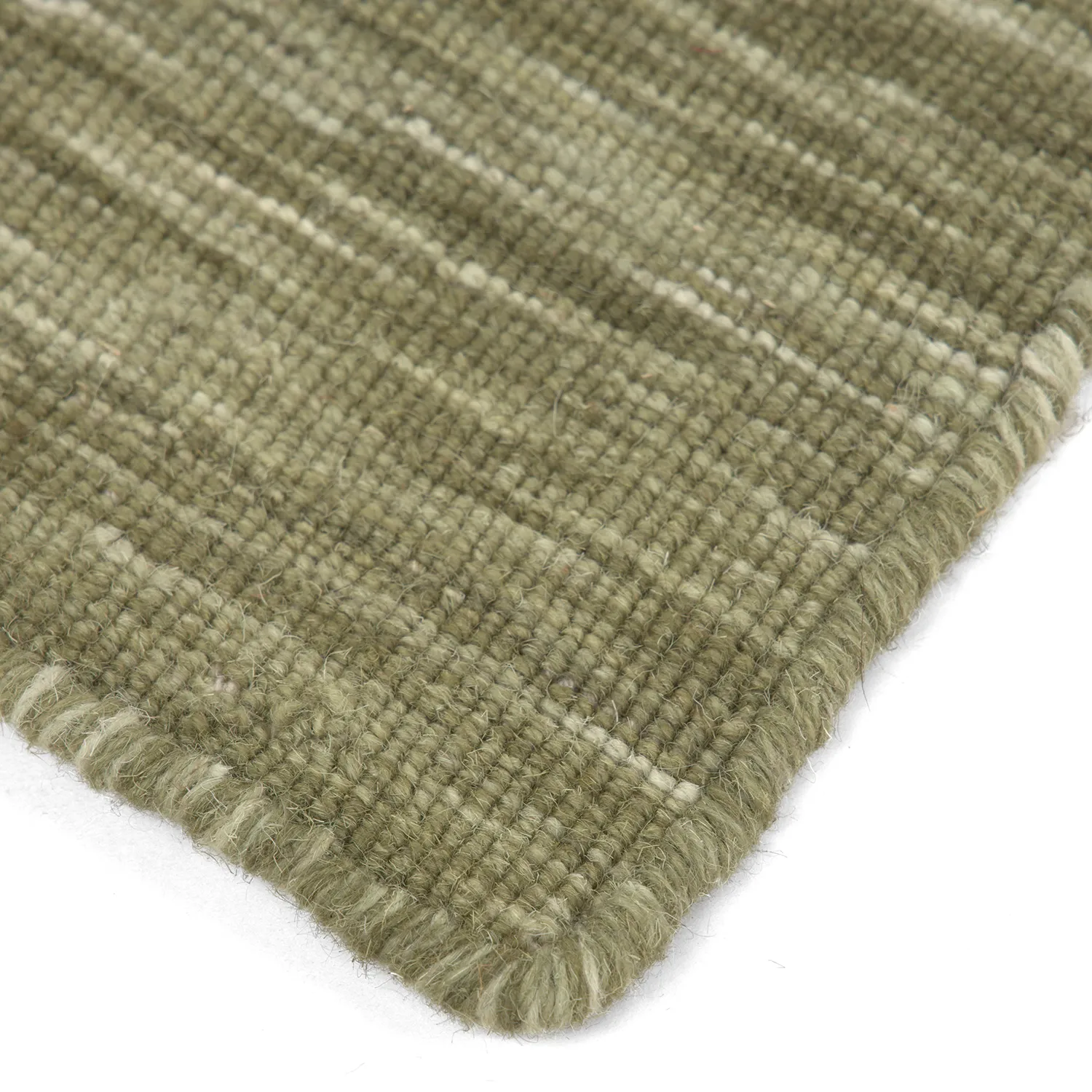 Vlnený koberec - Charonne Flat Handloom Wool Premium (zelená)