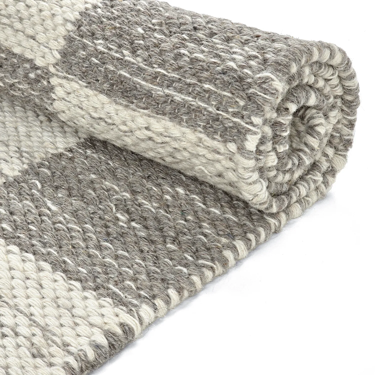 Ullmatta - Dundee (grå/vit)