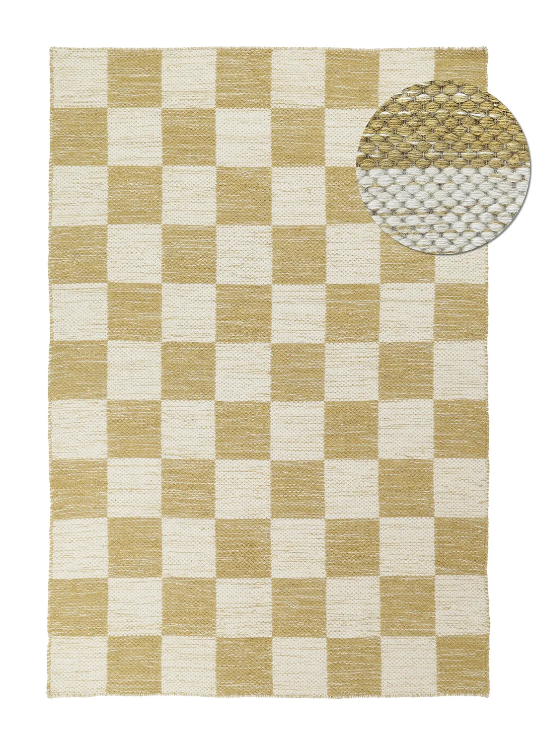 Ullmatta - Dundee (gul/vit)