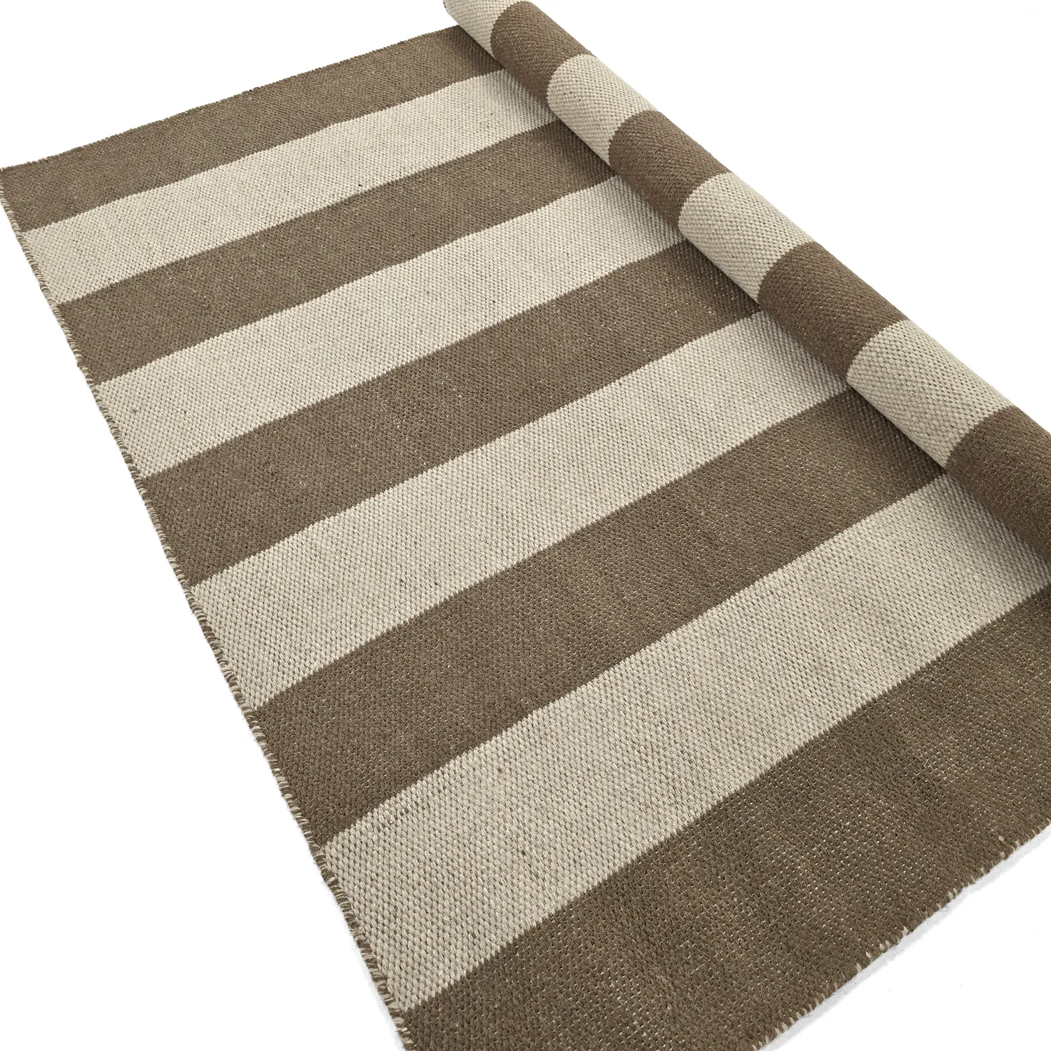 Vlnený koberec - Garine (hnedá/bežová)