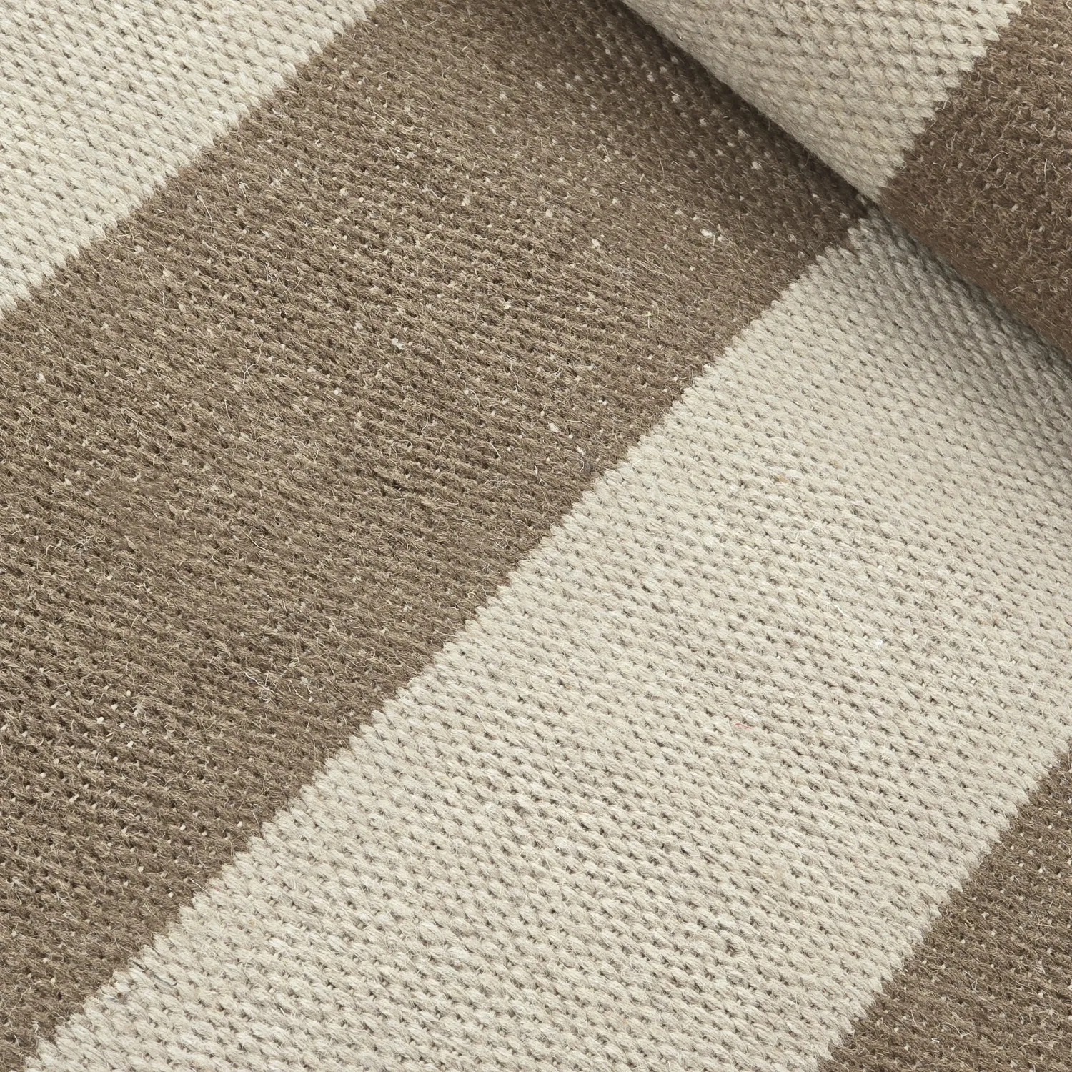 Vlnený koberec - Garine (hnedá/bežová)