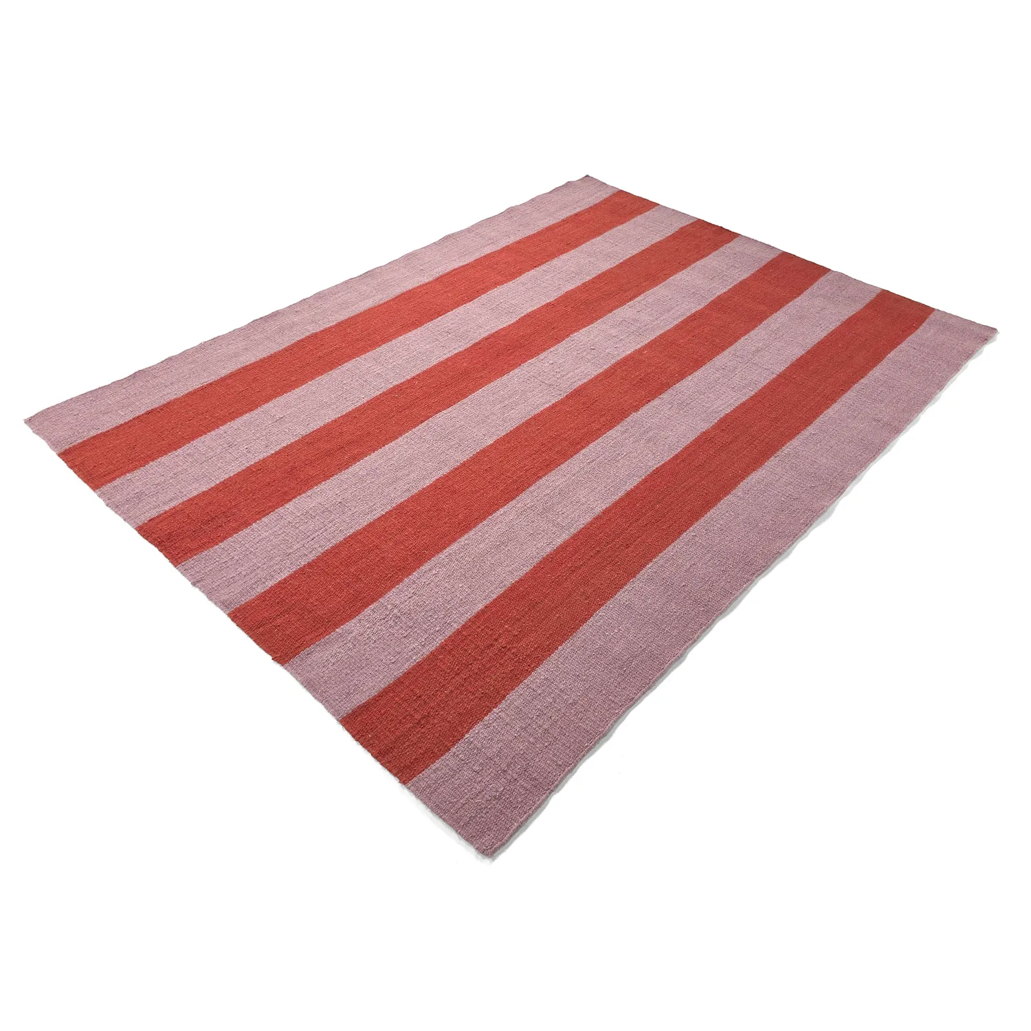 Vlnený koberec - Garine (ružový/červený)