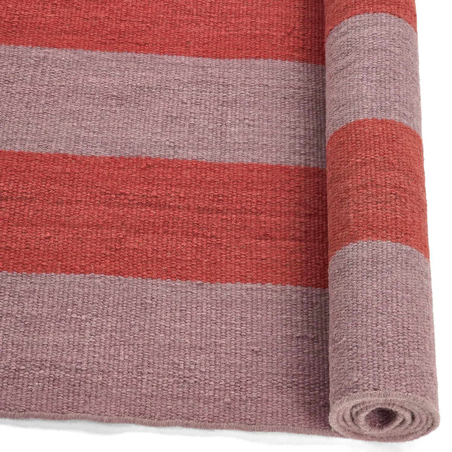 Vlnený koberec - Garine (ružový/červený)