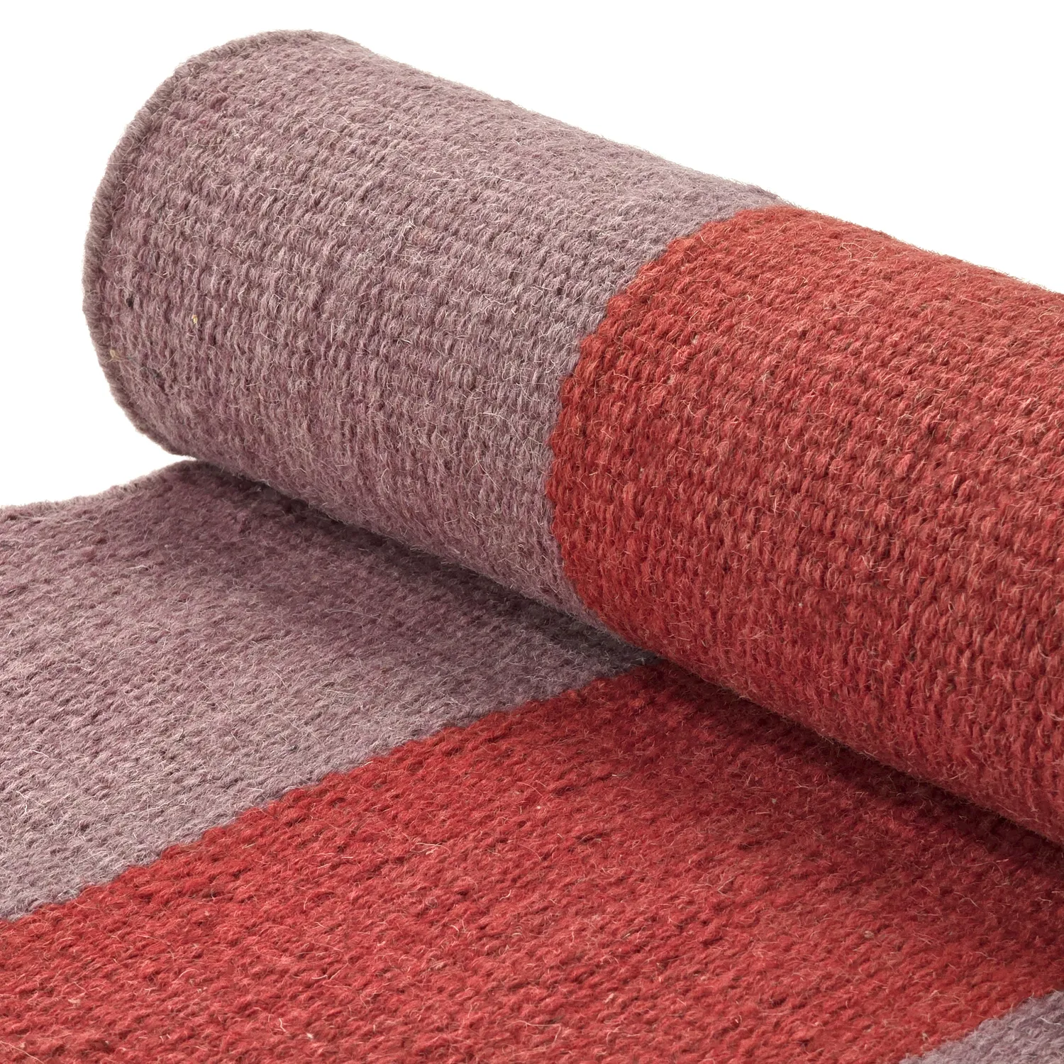 Vlnený koberec - Garine (ružový/červený)