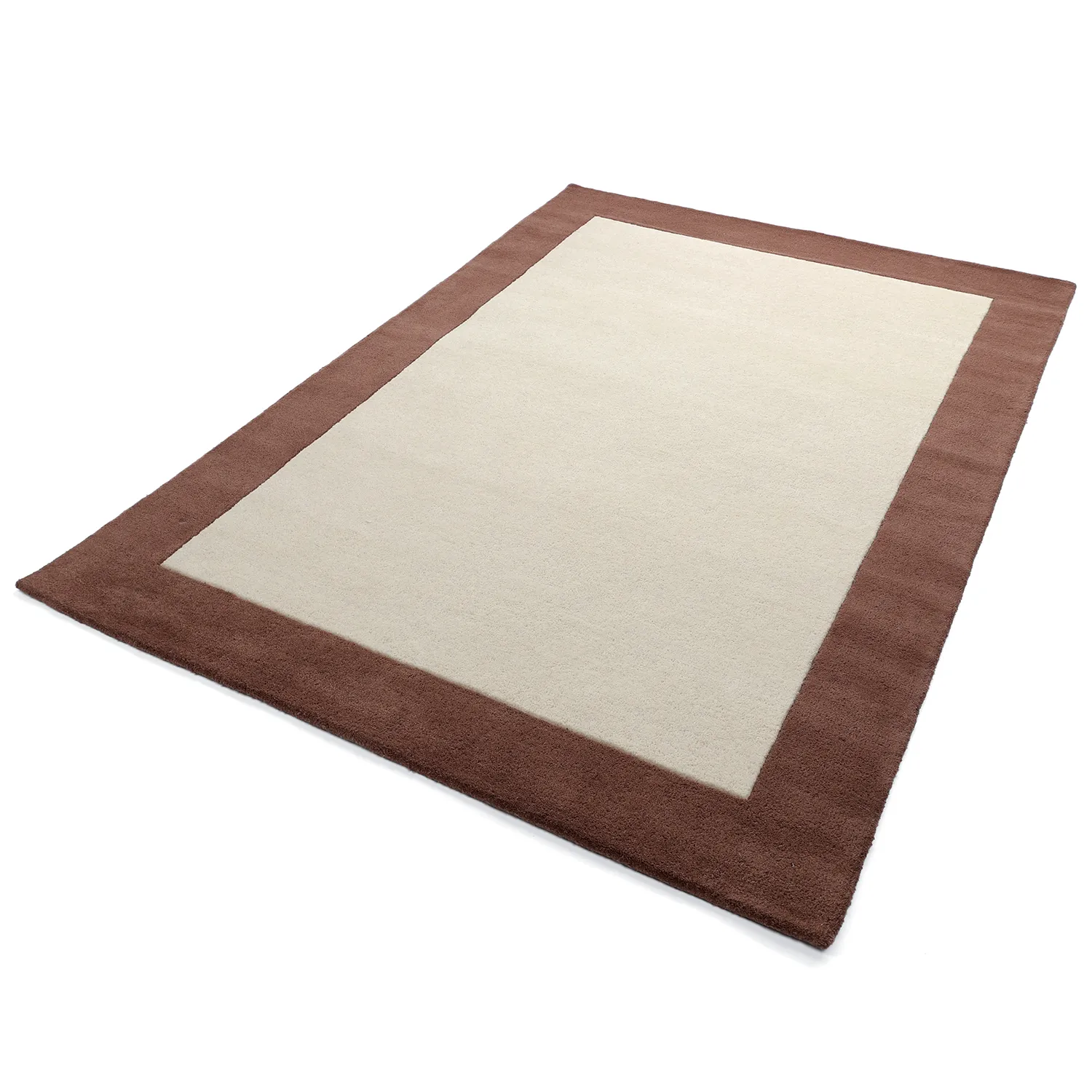 Vlnený koberec - Gaya Hand Tufted Wool Premium (krémová/hnedá)