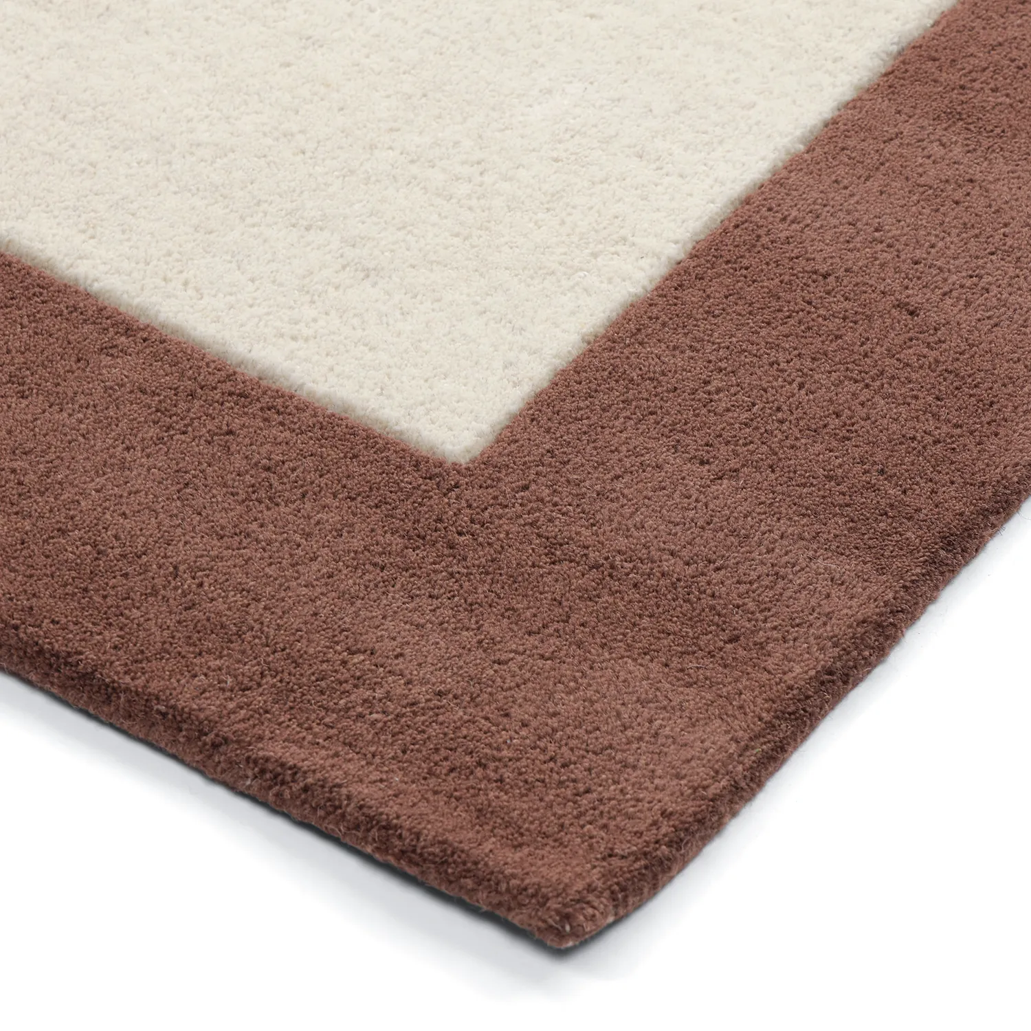 Vlnený koberec - Gaya Hand Tufted Wool Premium (krémová/hnedá)