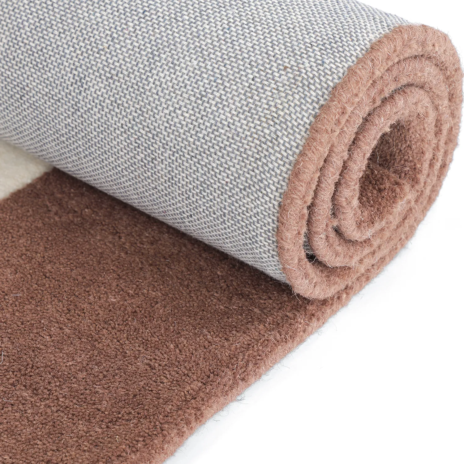 Vlnený koberec - Gaya Hand Tufted Wool Premium (krémová/hnedá)