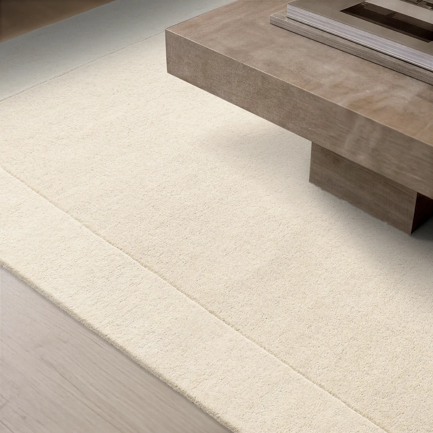 Vlnený koberec - Gaya Hand Tufted Wool Premium (krémová/biela)
