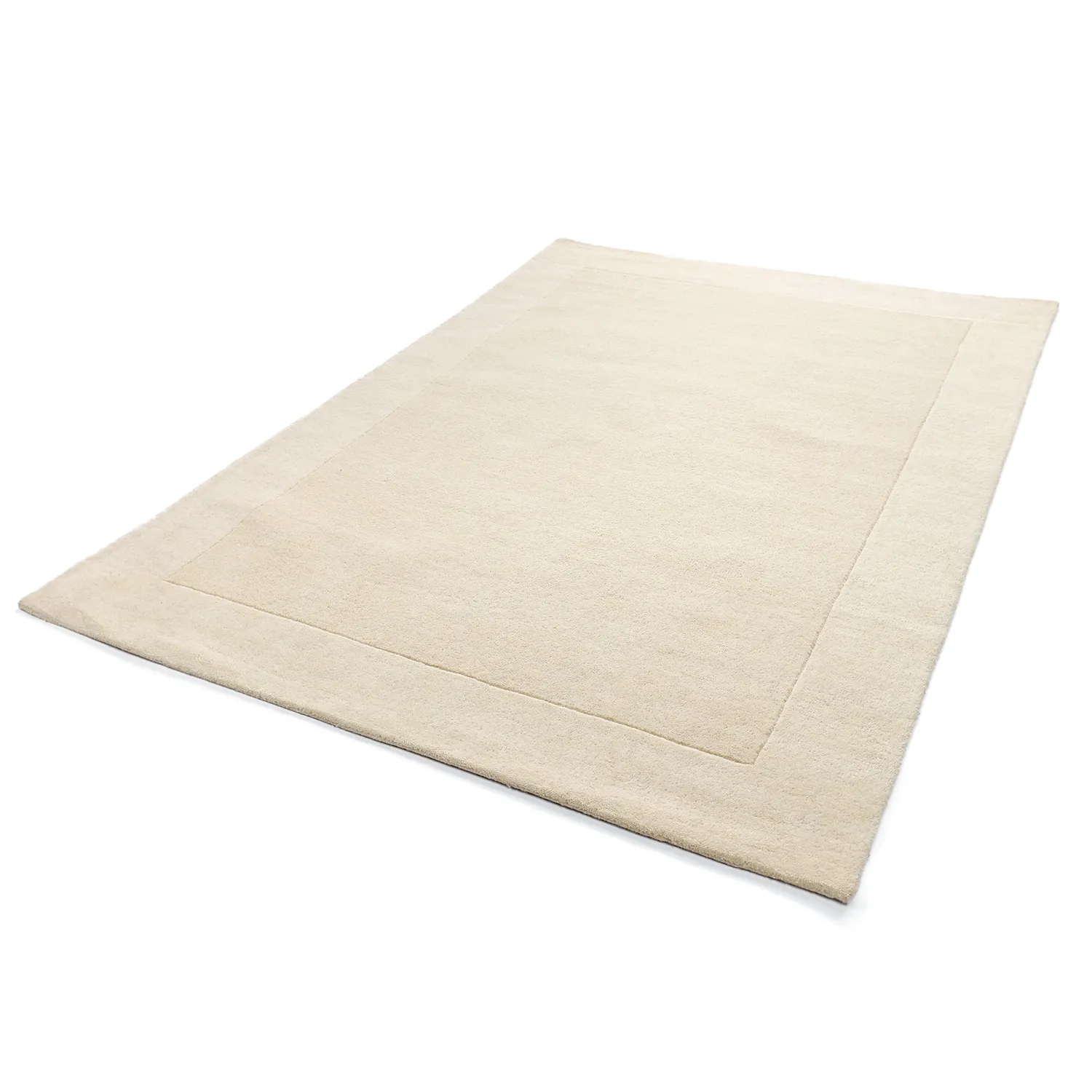 Vlnený koberec - Gaya Hand Tufted Wool Premium (krémová/biela)