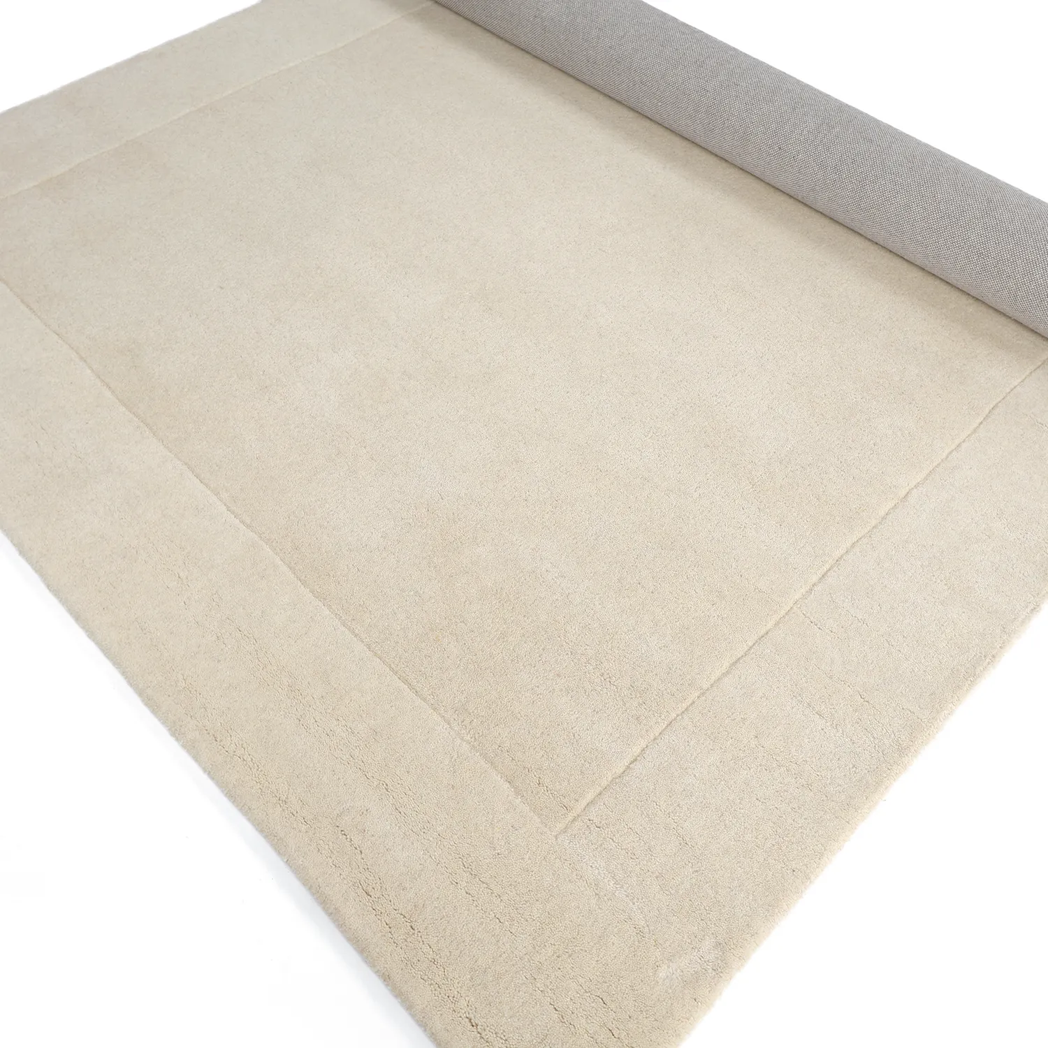 Vlnený koberec - Gaya Hand Tufted Wool Premium (krémová/biela)