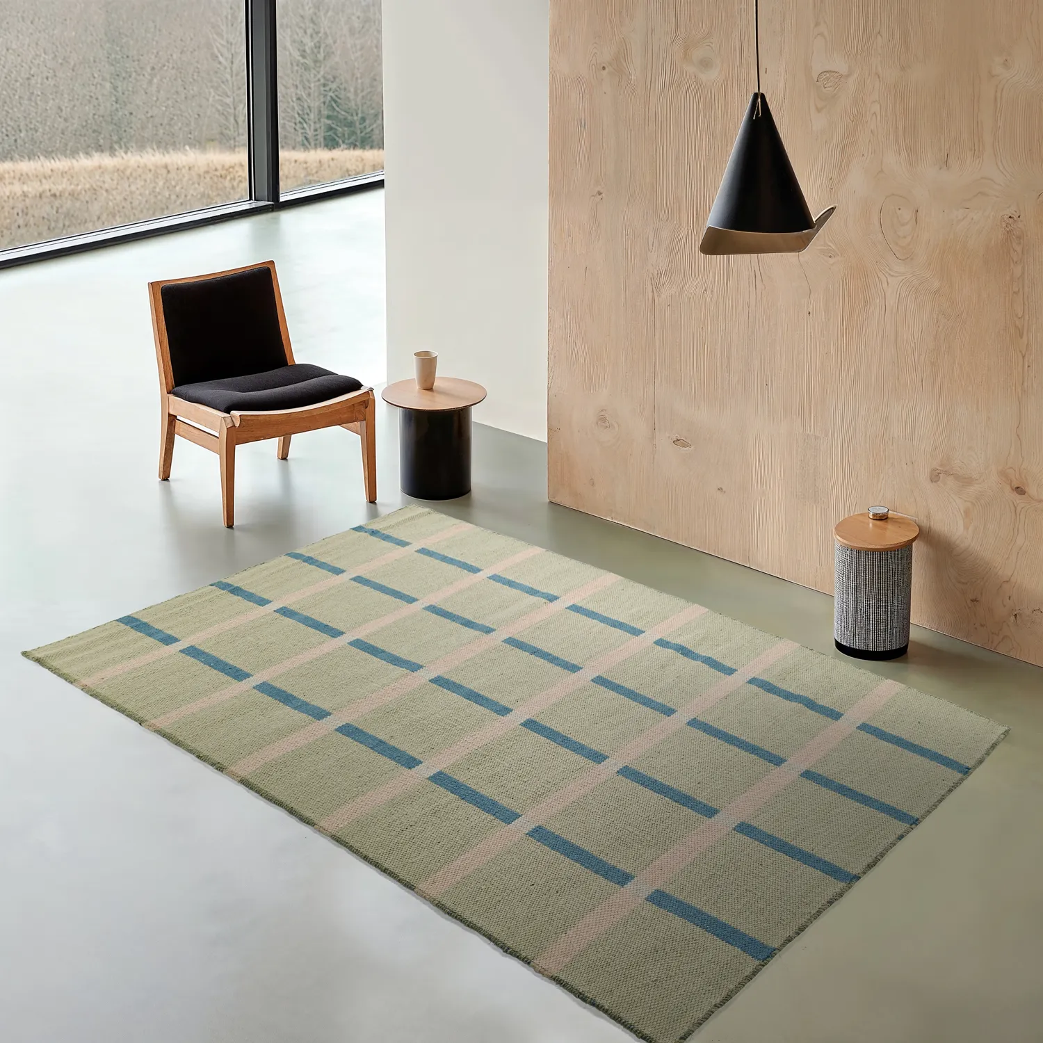 Vlnený koberec - Gingham (č. 1)