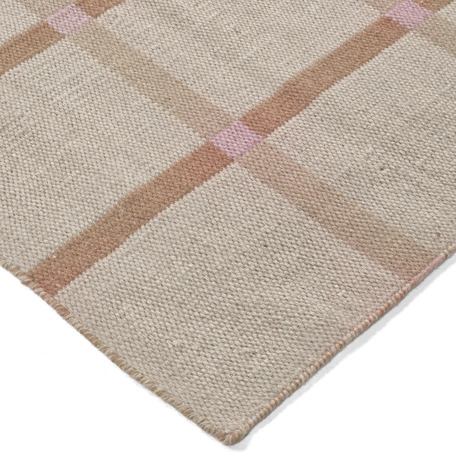 Vlnený koberec - Gingham (č. 2)