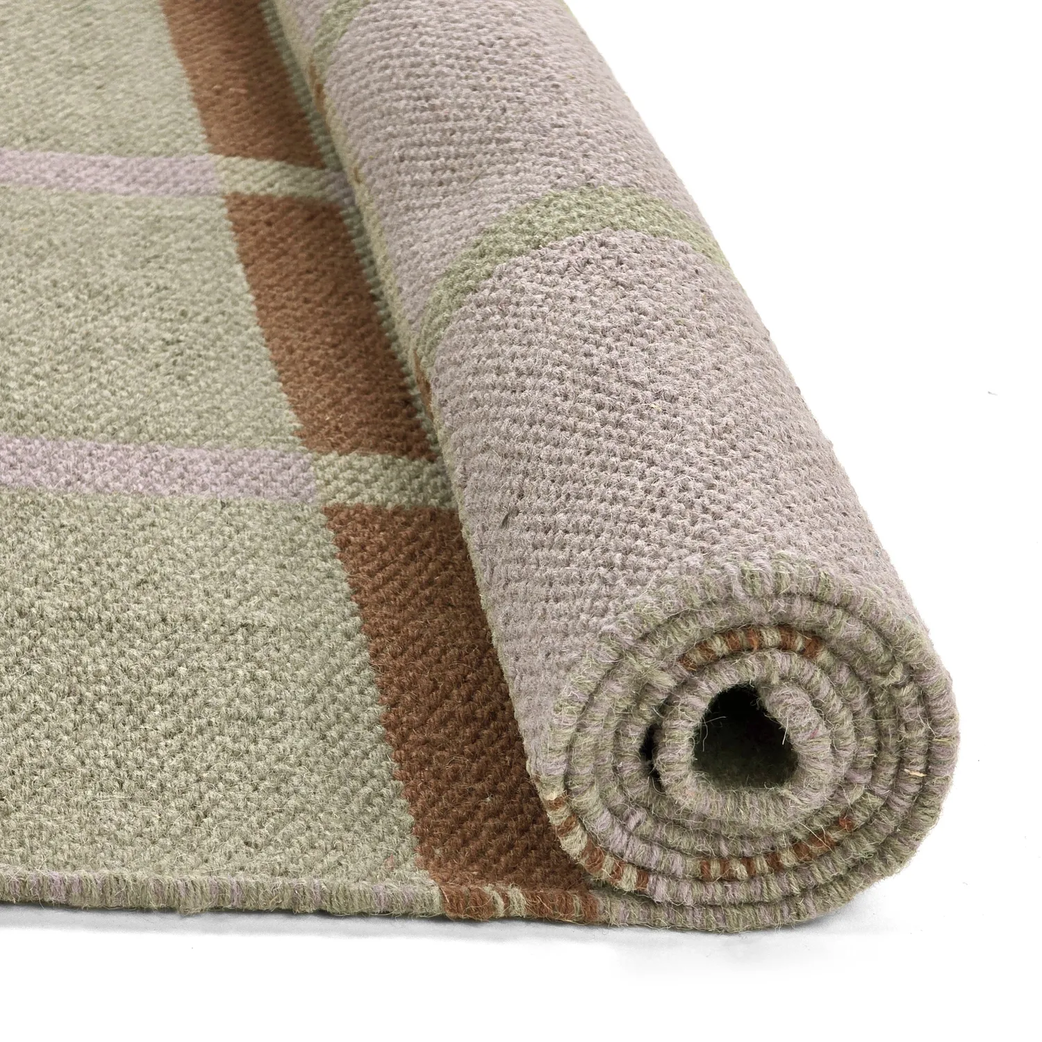 Vlnený koberec - Gingham (č. 4)