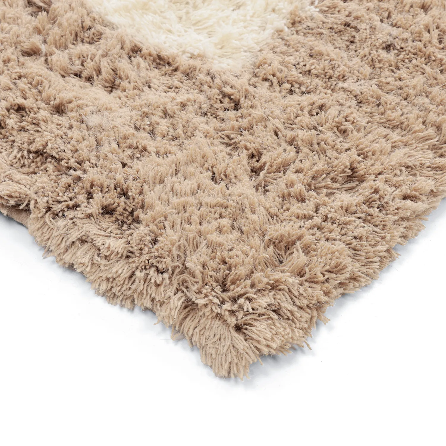 Ullmatta - Khenifra Handknot Wool Premium (creme/beige)