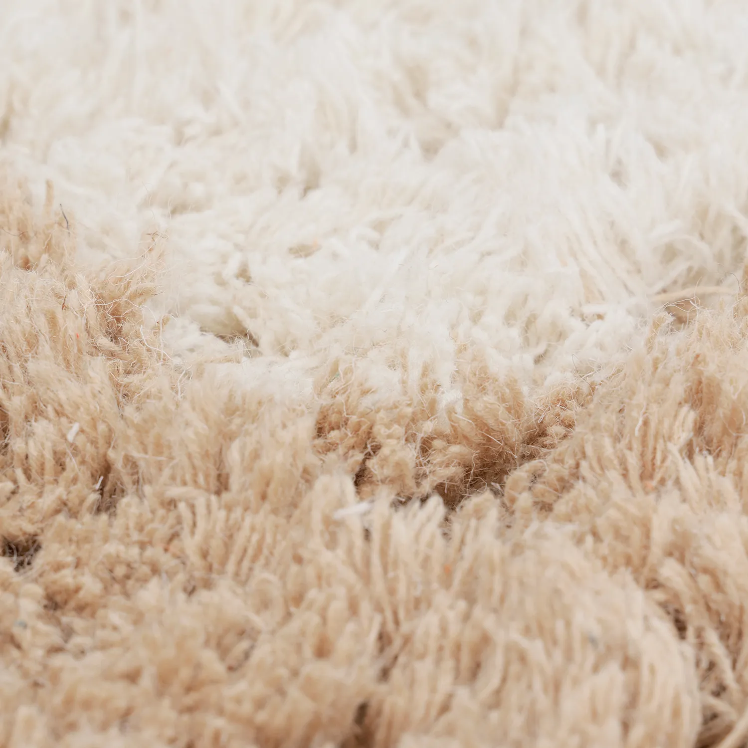 Ullmatta - Khenifra Handknot Wool Premium (creme/beige)