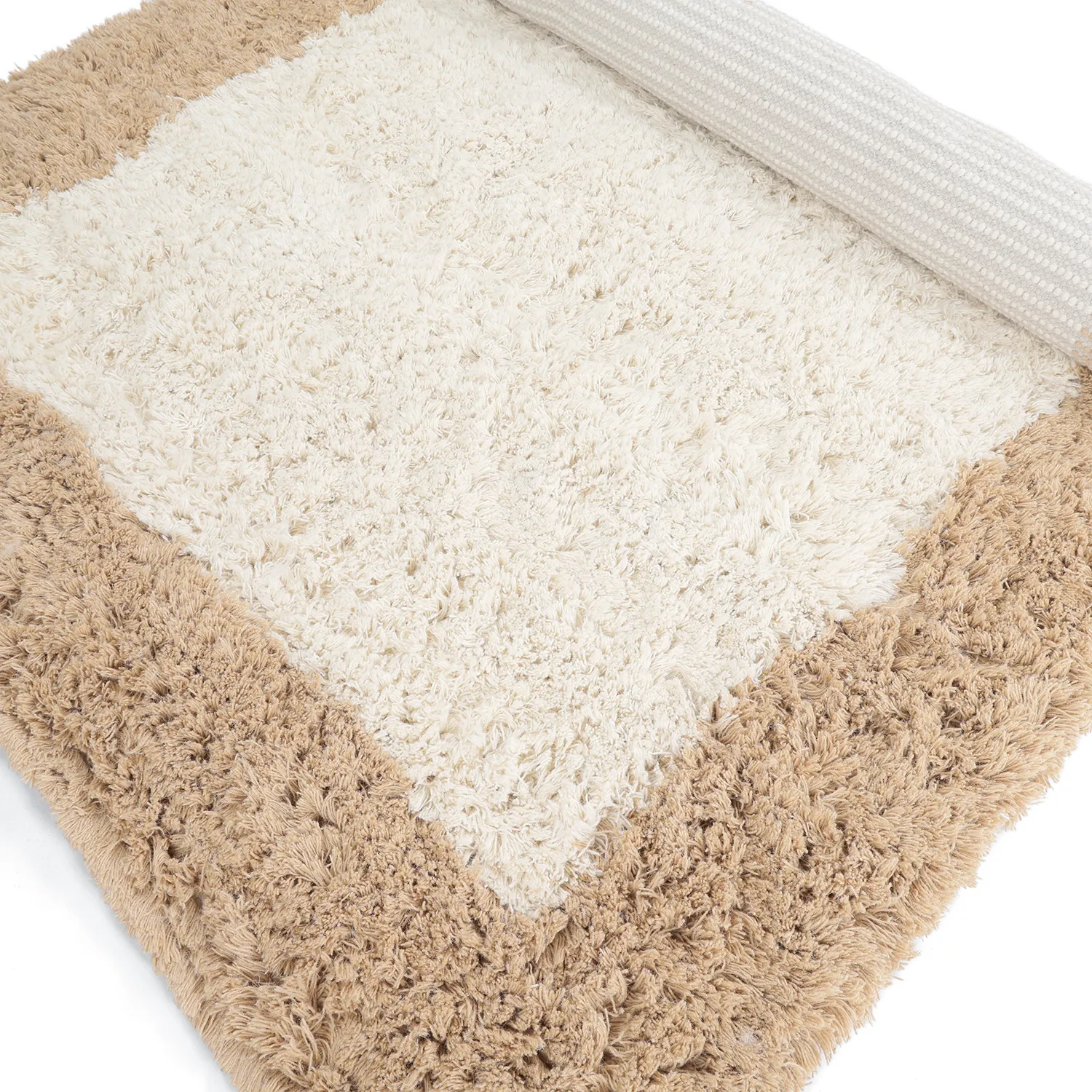 Ullmatta - Khenifra Handknot Wool Premium (creme/beige)