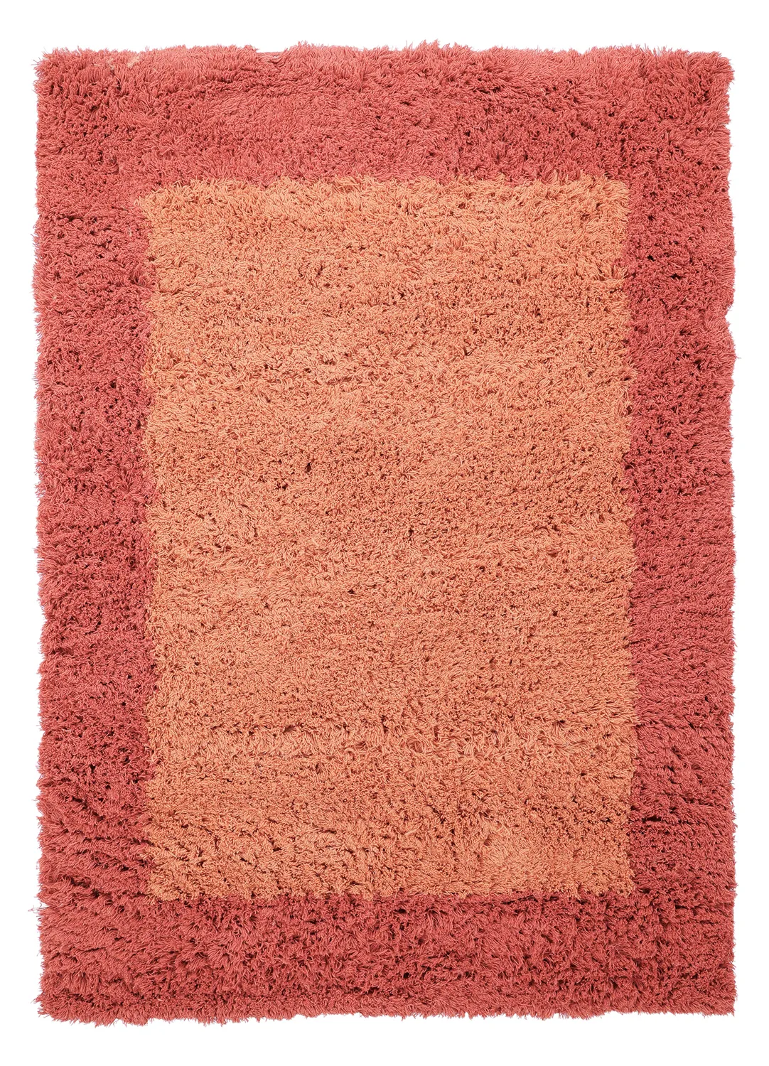 Ullmatta - Khenifra Handknot Wool Premium (orange/röd)