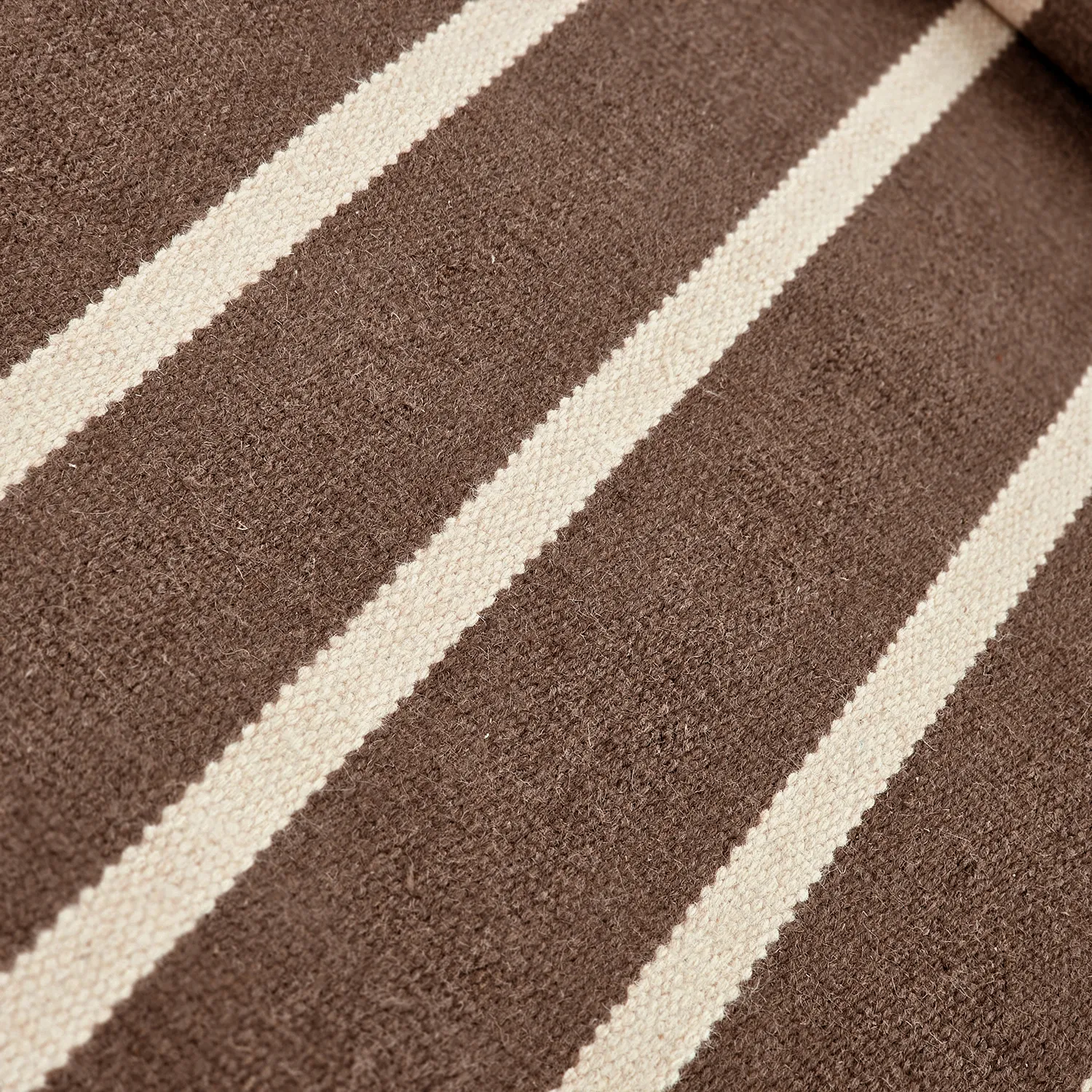 Vlnený koberec - Luton (prírodný/tmavý taupe)