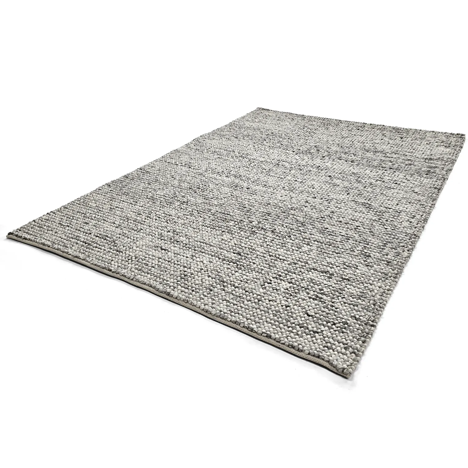 Vlnený koberec - Mesra (šedá/biela)
