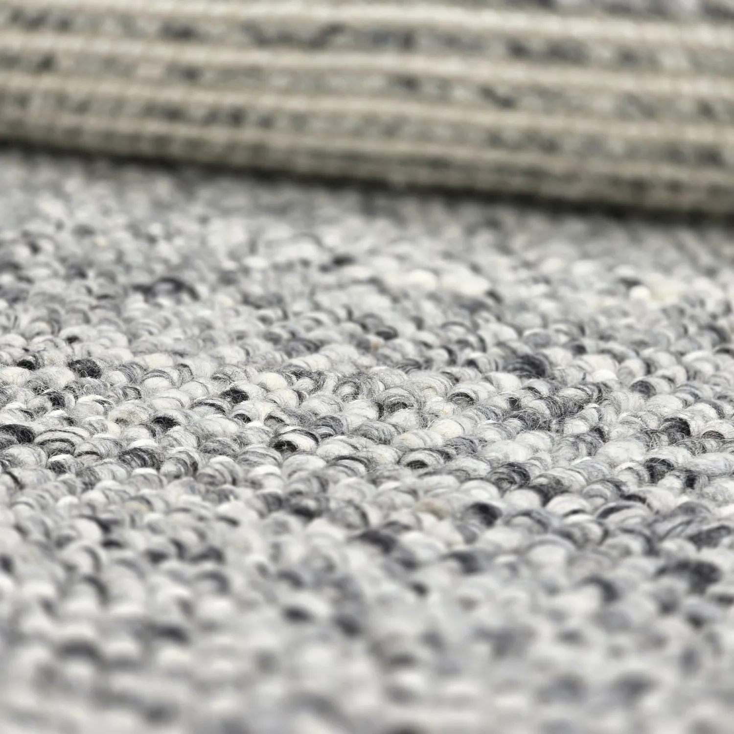 Vlnený koberec - Mesra (šedá/biela)