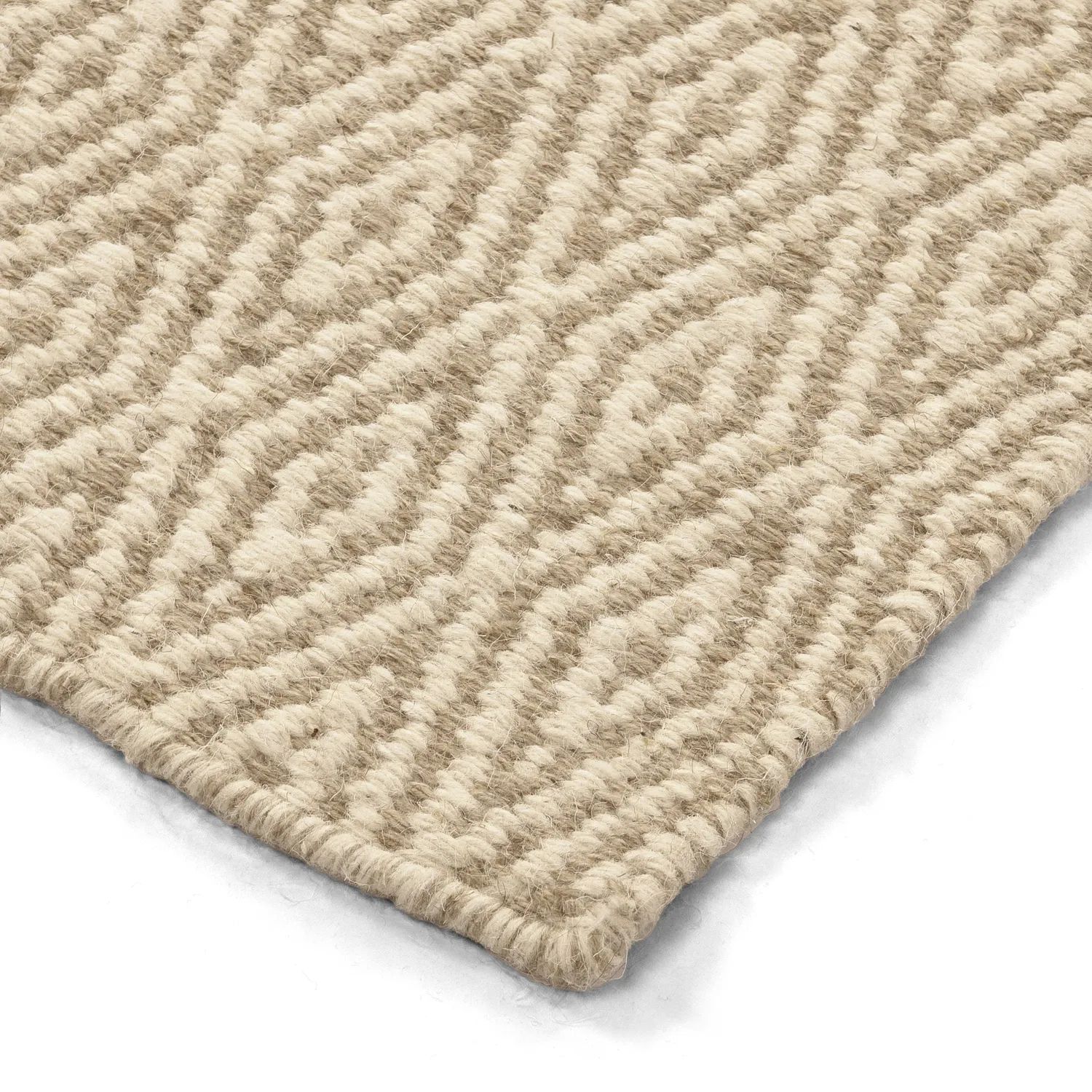 Vlnený koberec - Monastir (béžová/biela)