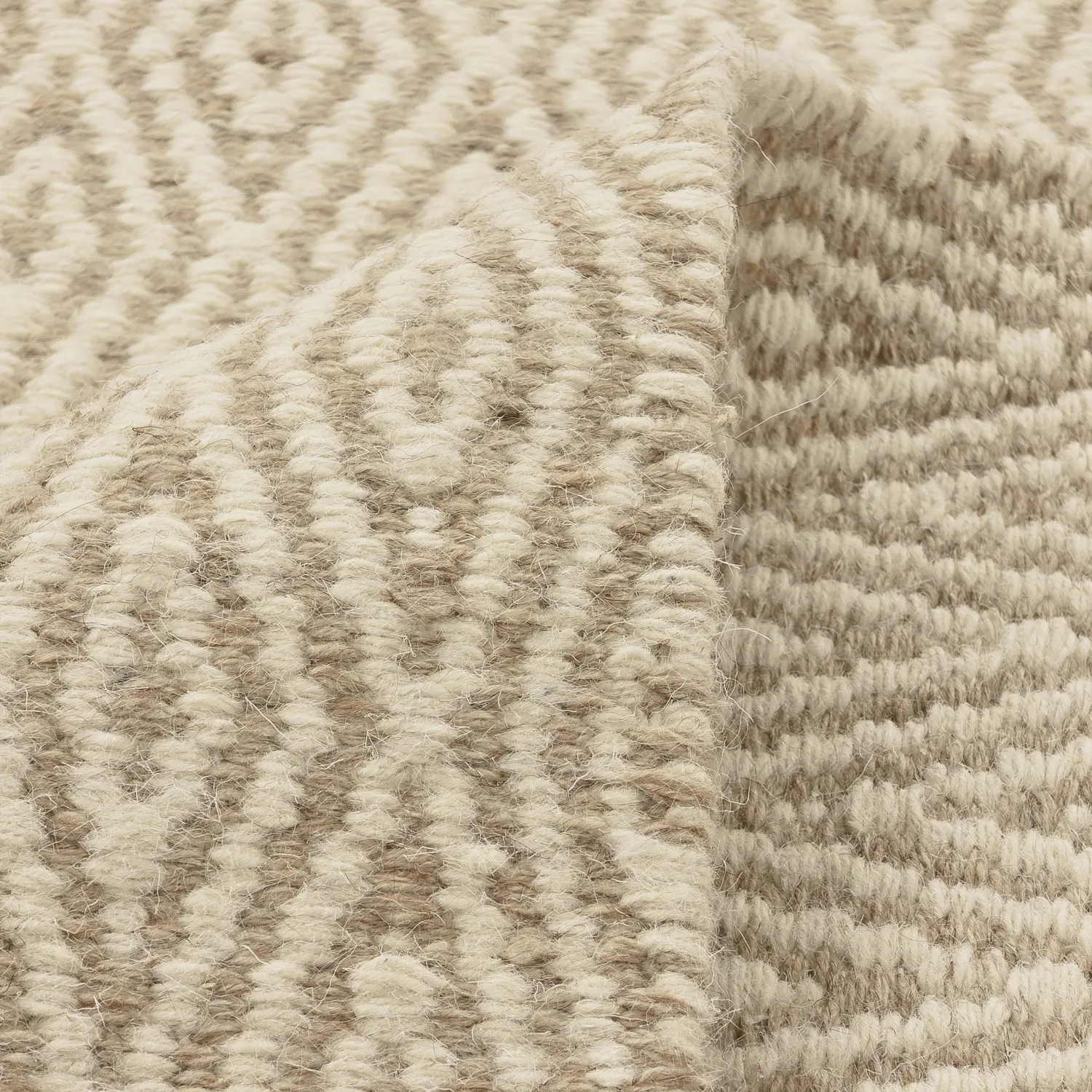 Vlnený koberec - Monastir (béžová/biela)