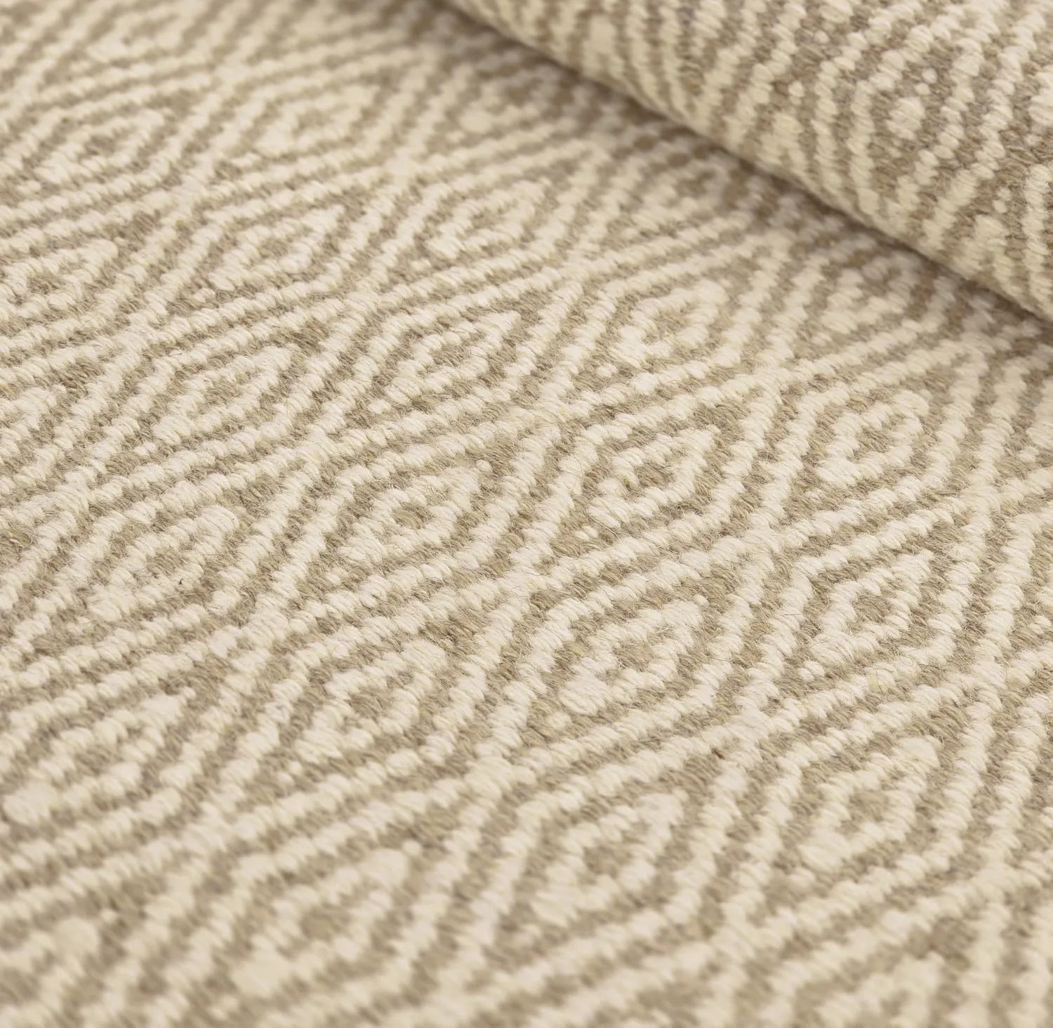 Vlnený koberec - Monastir (béžová/biela)