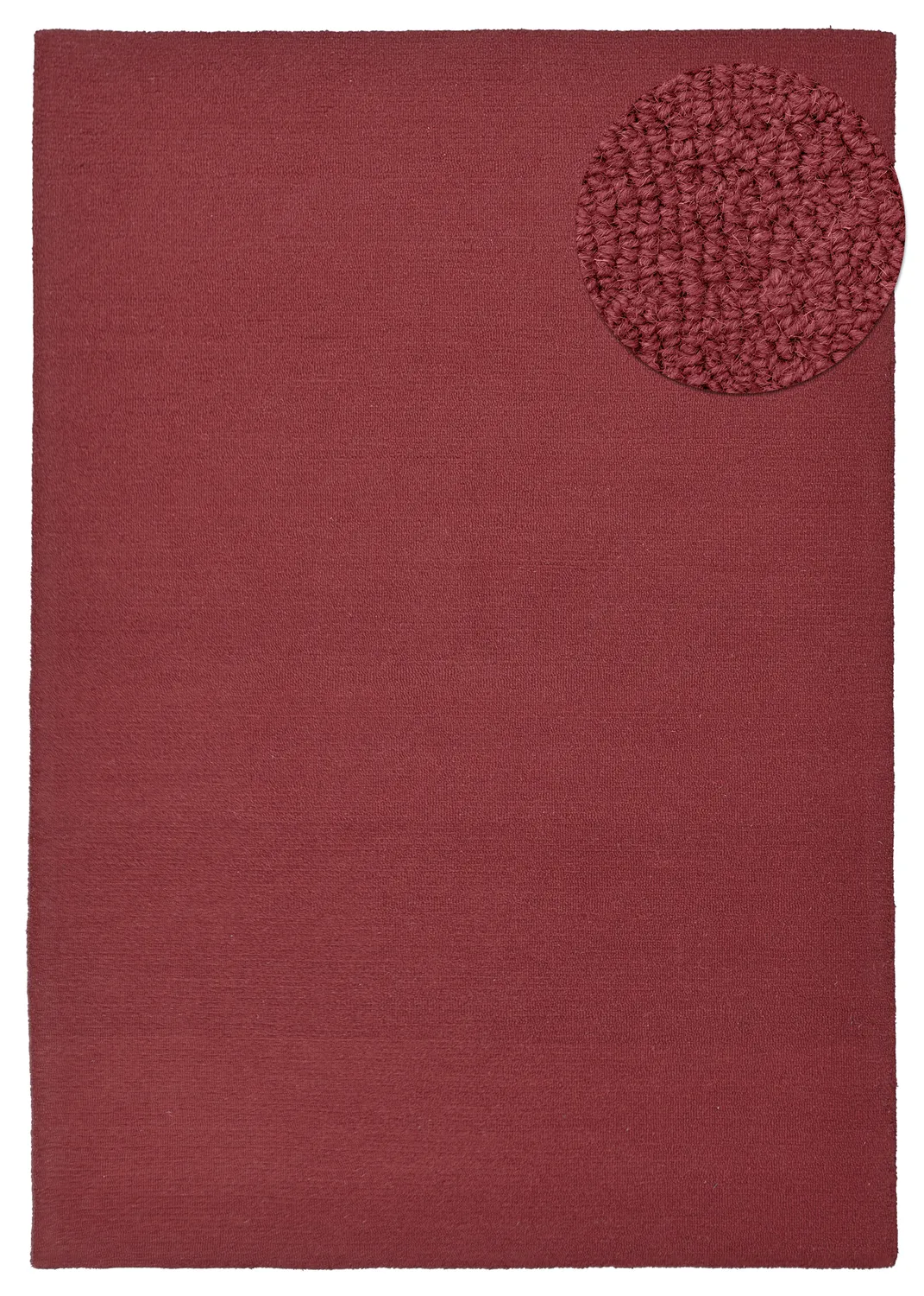 Vlnený koberec - Montmartre Loop Handtufted Wool (bordová)