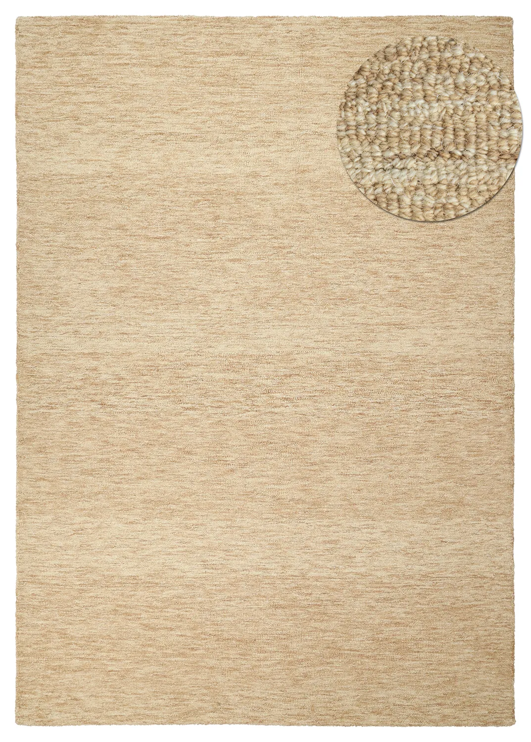 Vlnený koberec - Montmartre Loop Handtufted Wool (krémová/béžová)