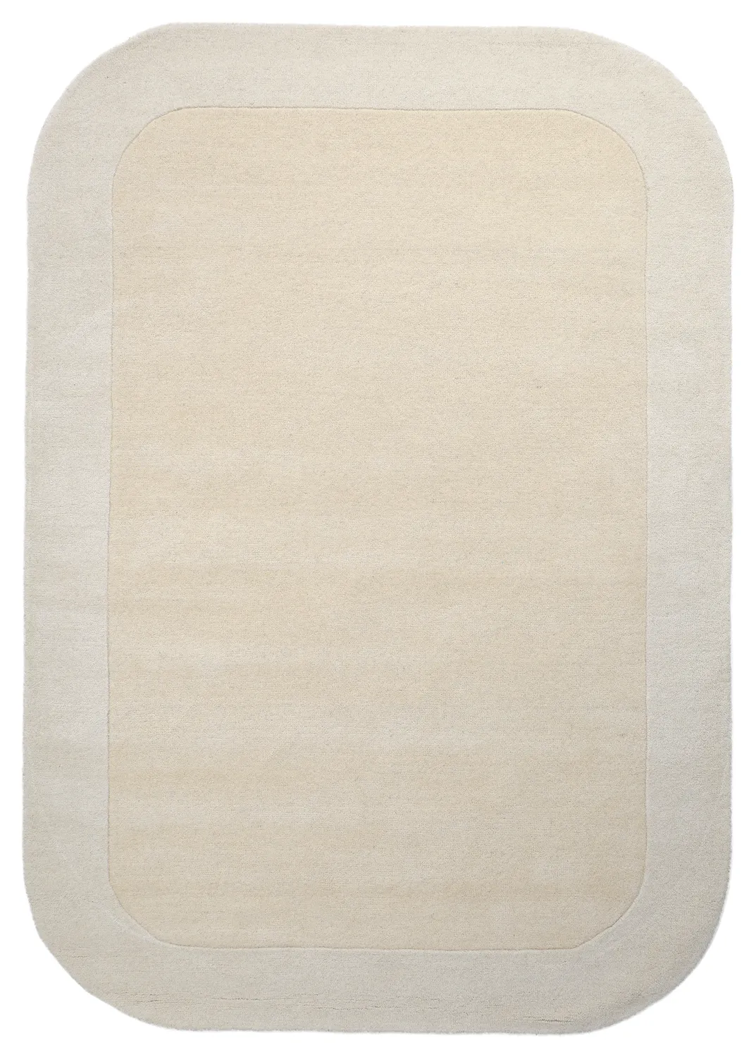 Vlnený koberec - Puri Hand Tufted Wool Premium (krémová/biela)