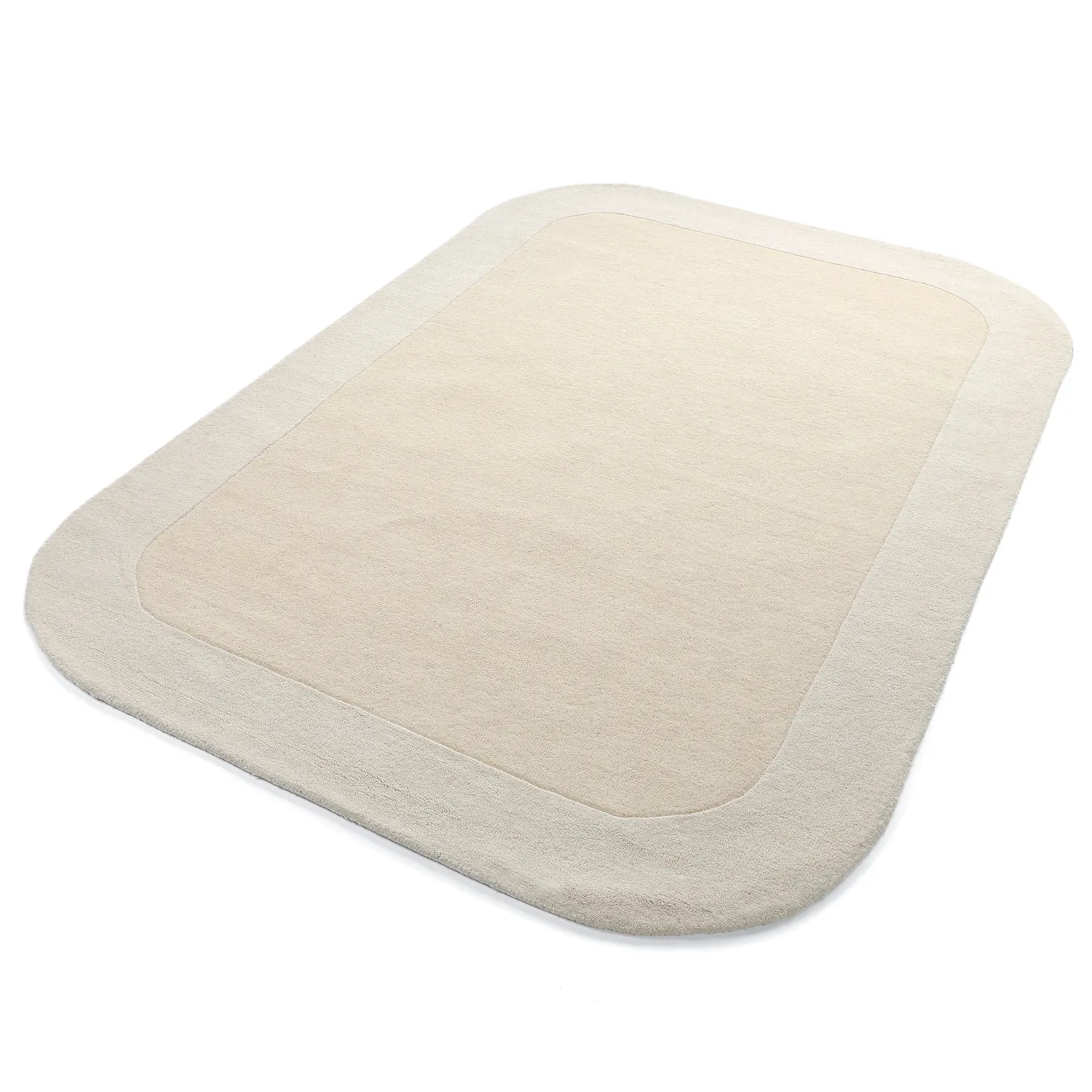 Vlnený koberec - Puri Hand Tufted Wool Premium (krémová/biela)