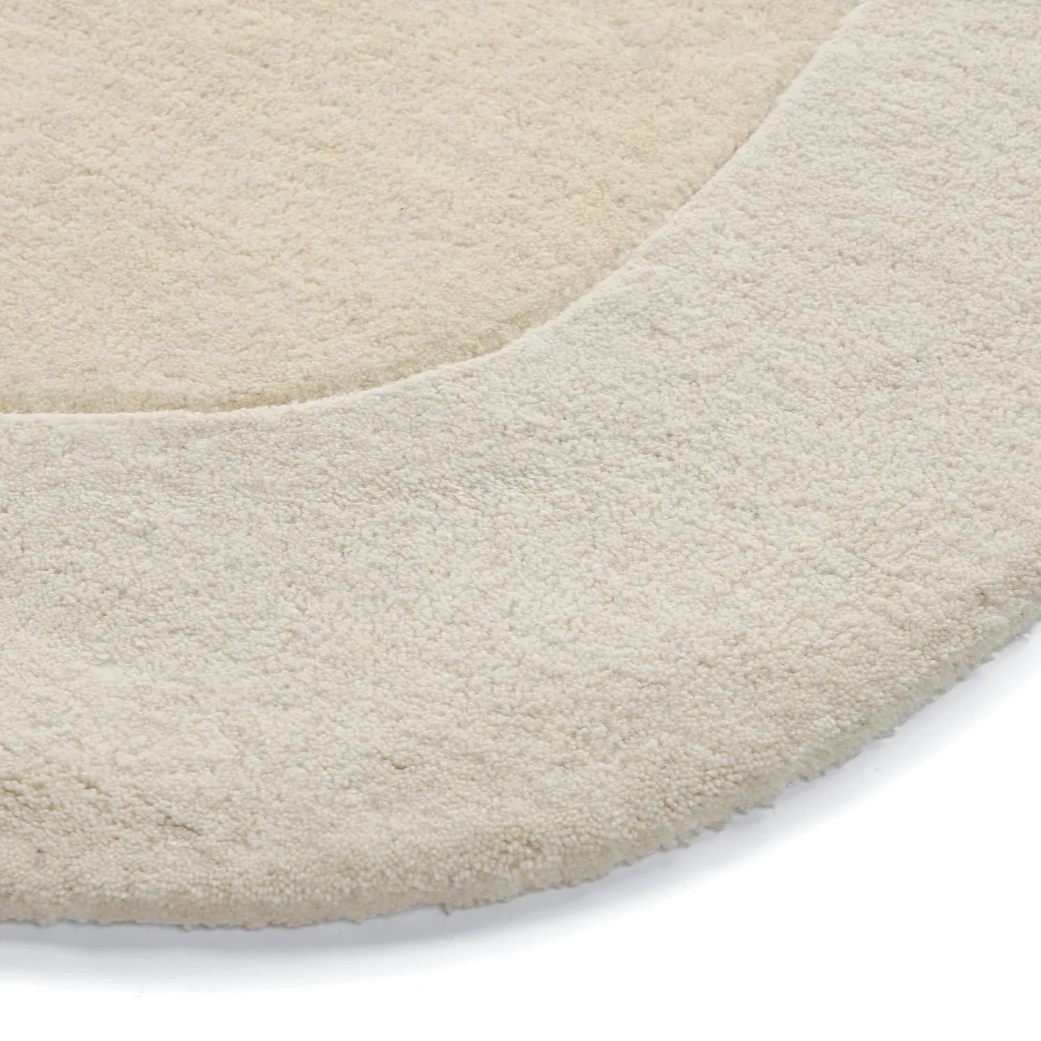 Vlnený koberec - Puri Hand Tufted Wool Premium (krémová/biela)