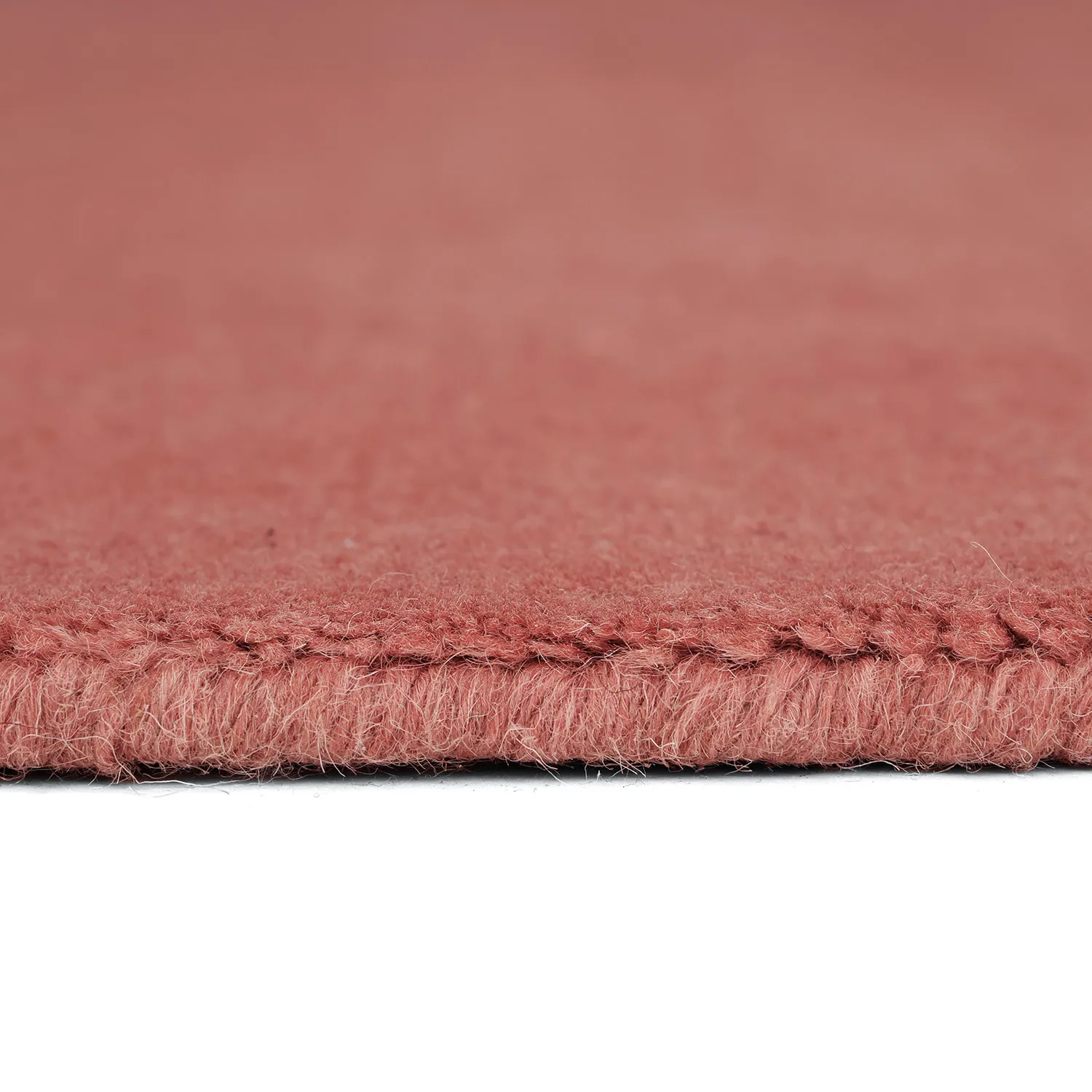 Vlnený koberec - Rozel Handloom Wool Premium (tlmená červená)