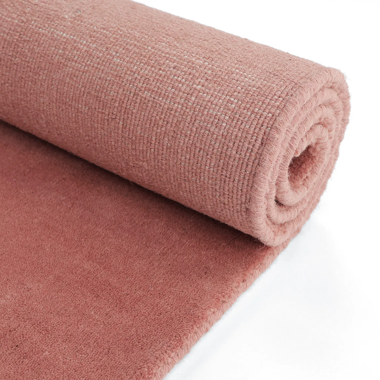 Vlnený koberec - Rozel Handloom Wool Premium (tlmená červená)