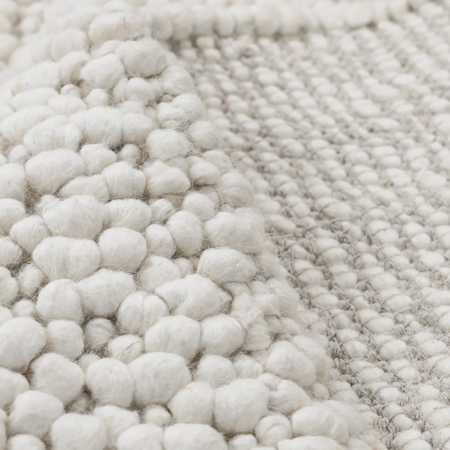 Ullmatta - Sala Irregular Wool Bubble (creme)