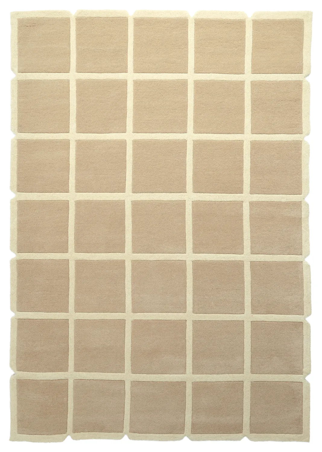 Vlnený koberec - Syl Hand Tufted Wool Premium (béžová/krémová)