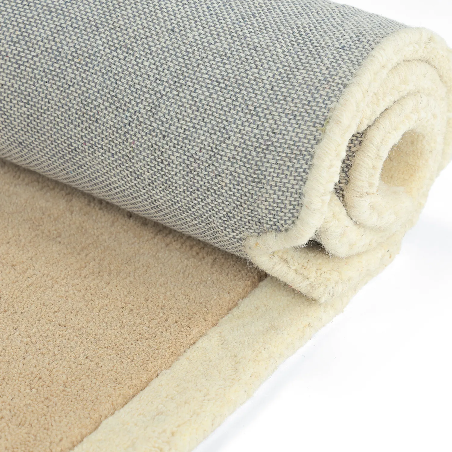 Vlnený koberec - Syl Hand Tufted Wool Premium (béžová/krémová)