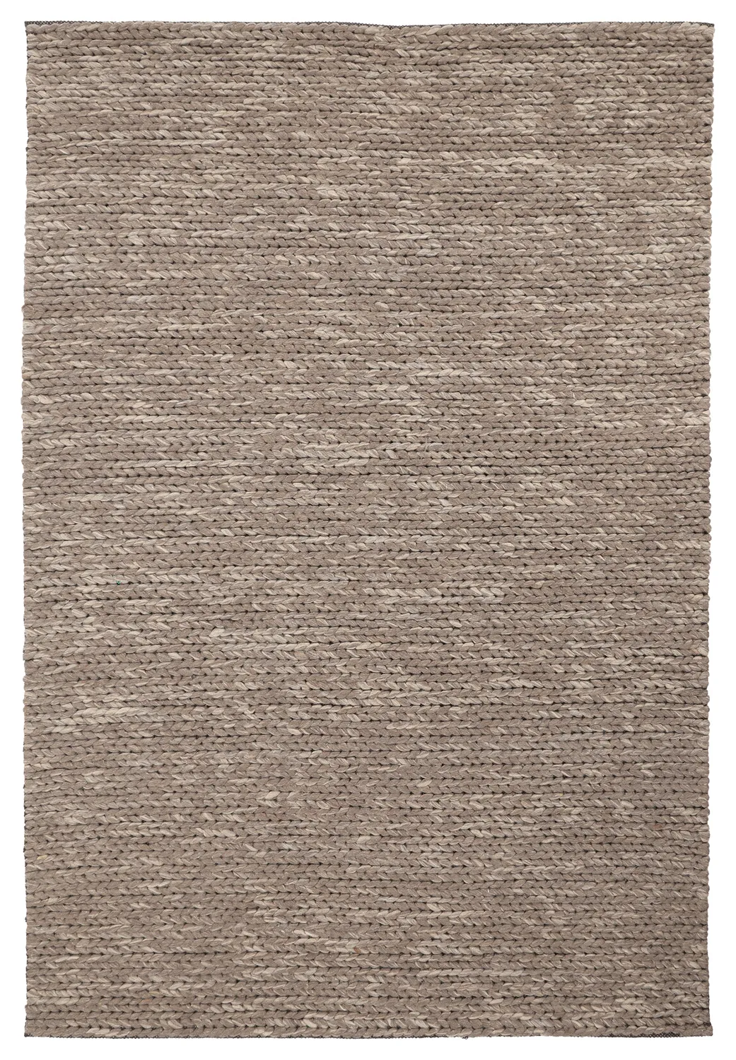 Vlnený koberec - Talvia Braided Wool (hnedá/béžová)