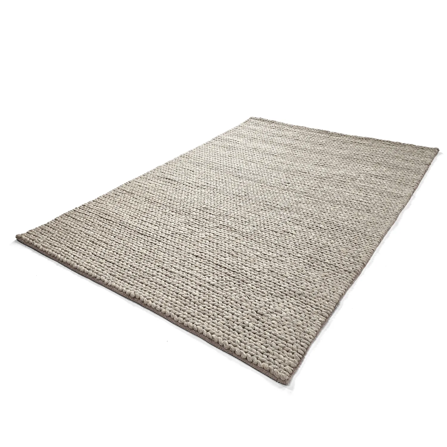Vlnený koberec - Talvia Braided Wool (šedý)