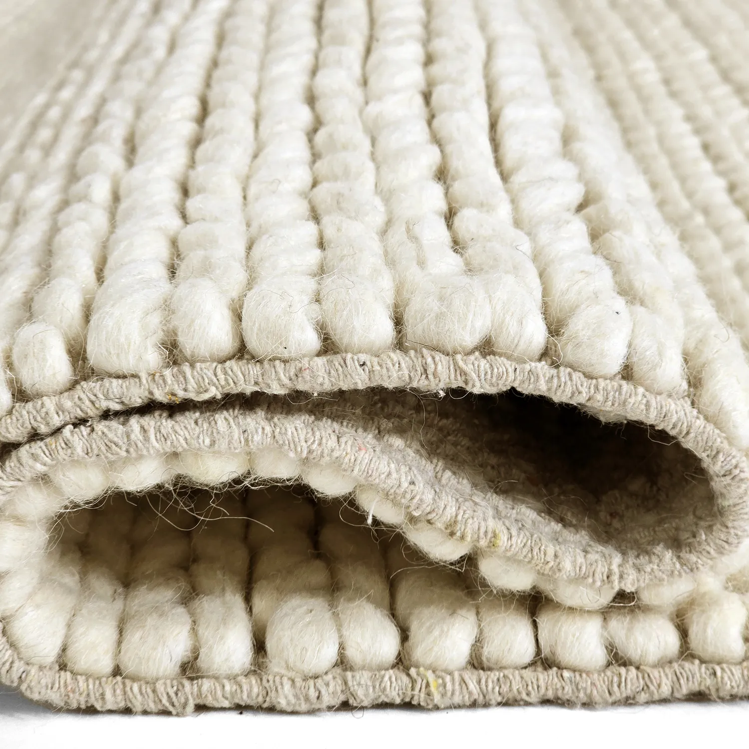 Vlnený koberec - Talvia Braided Wool (off white)
